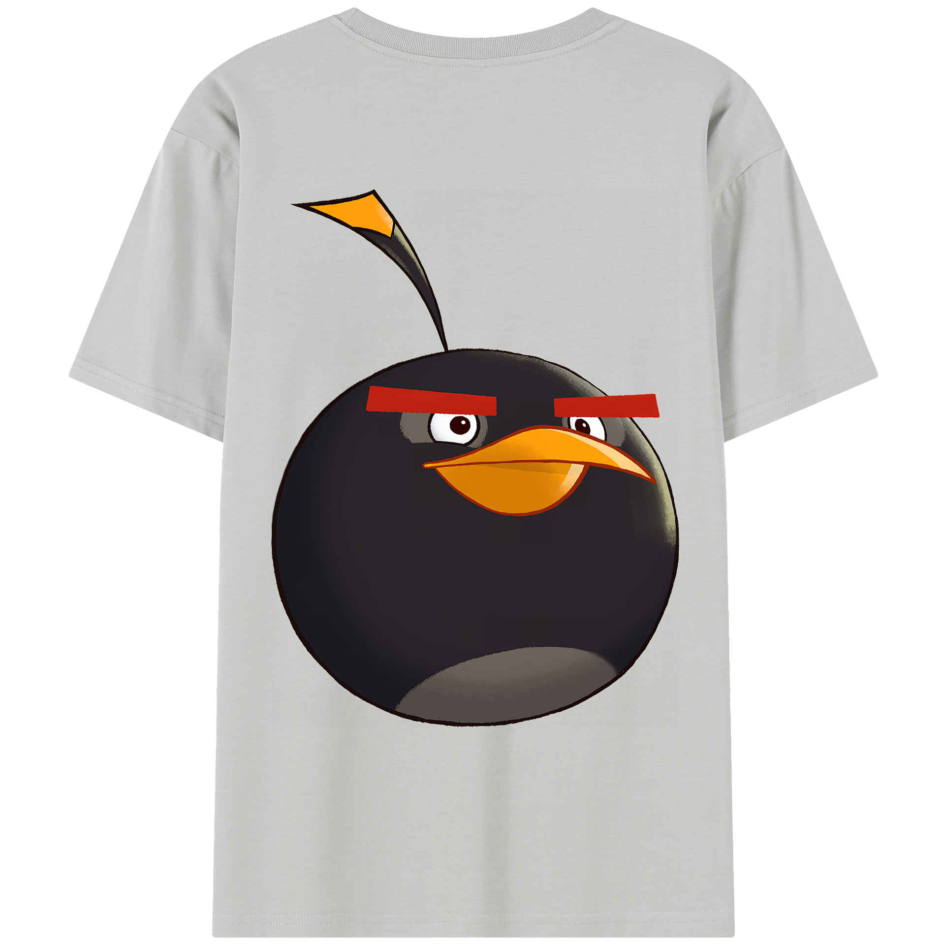 （画像用） Angry Birds アングリーバード レディース半袖Tシャツ(バックプリント)
