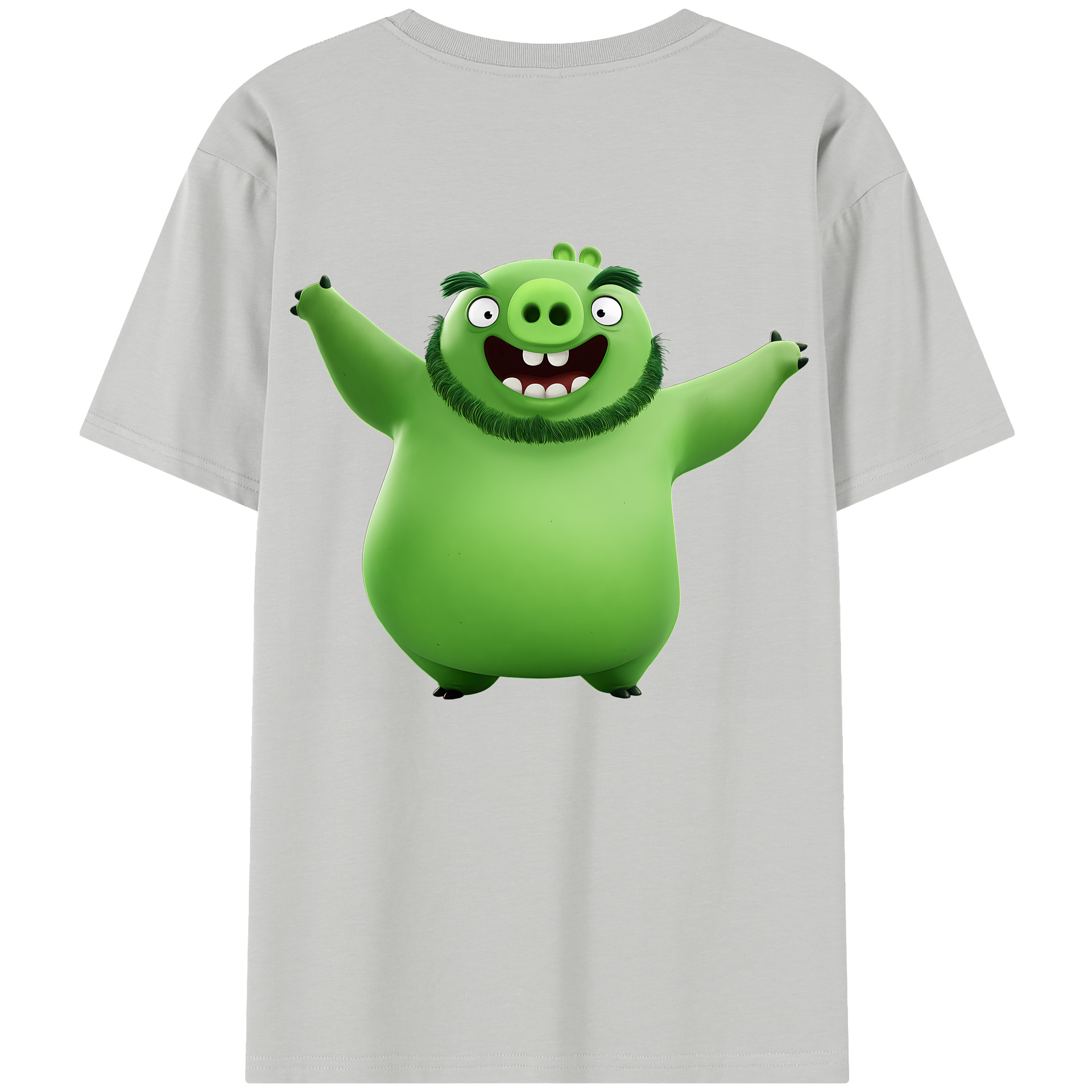 （画像用） Angry Birds アングリーバード レディース半袖Tシャツ(バックプリント)