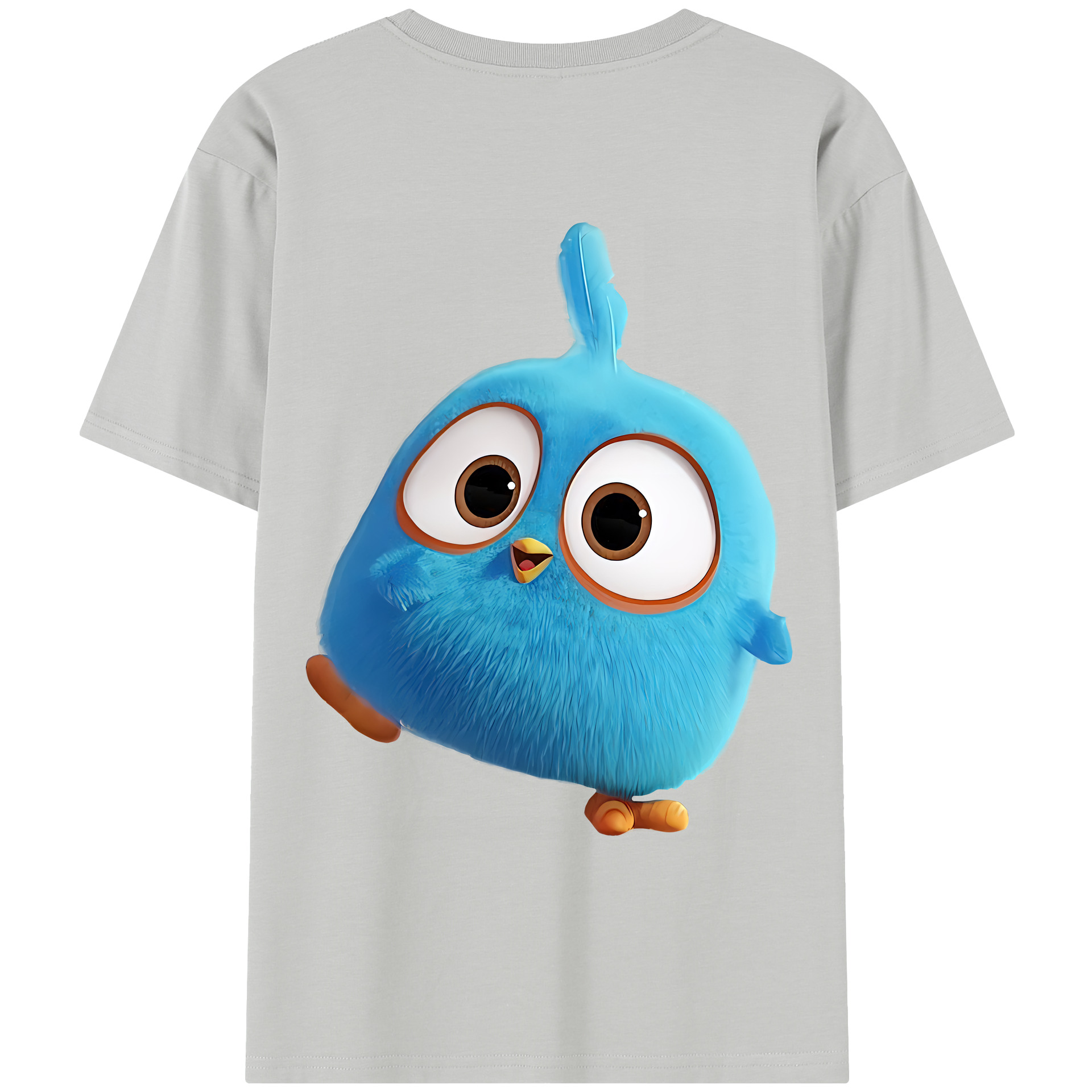 （画像用） Angry Birds アングリーバード レディース半袖Tシャツ(バックプリント)