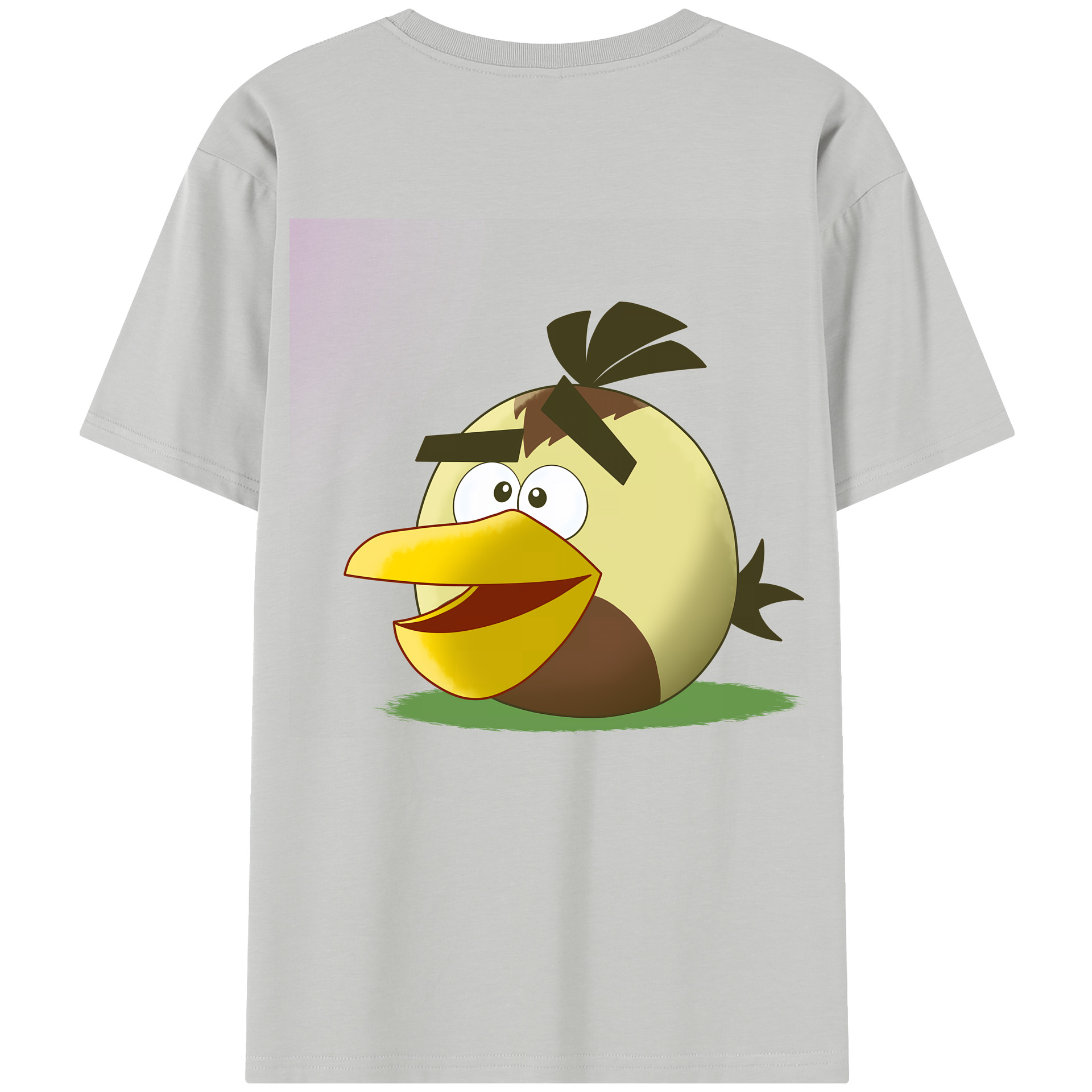 （画像用） Angry Birds アングリーバード レディース半袖Tシャツ(バックプリント)