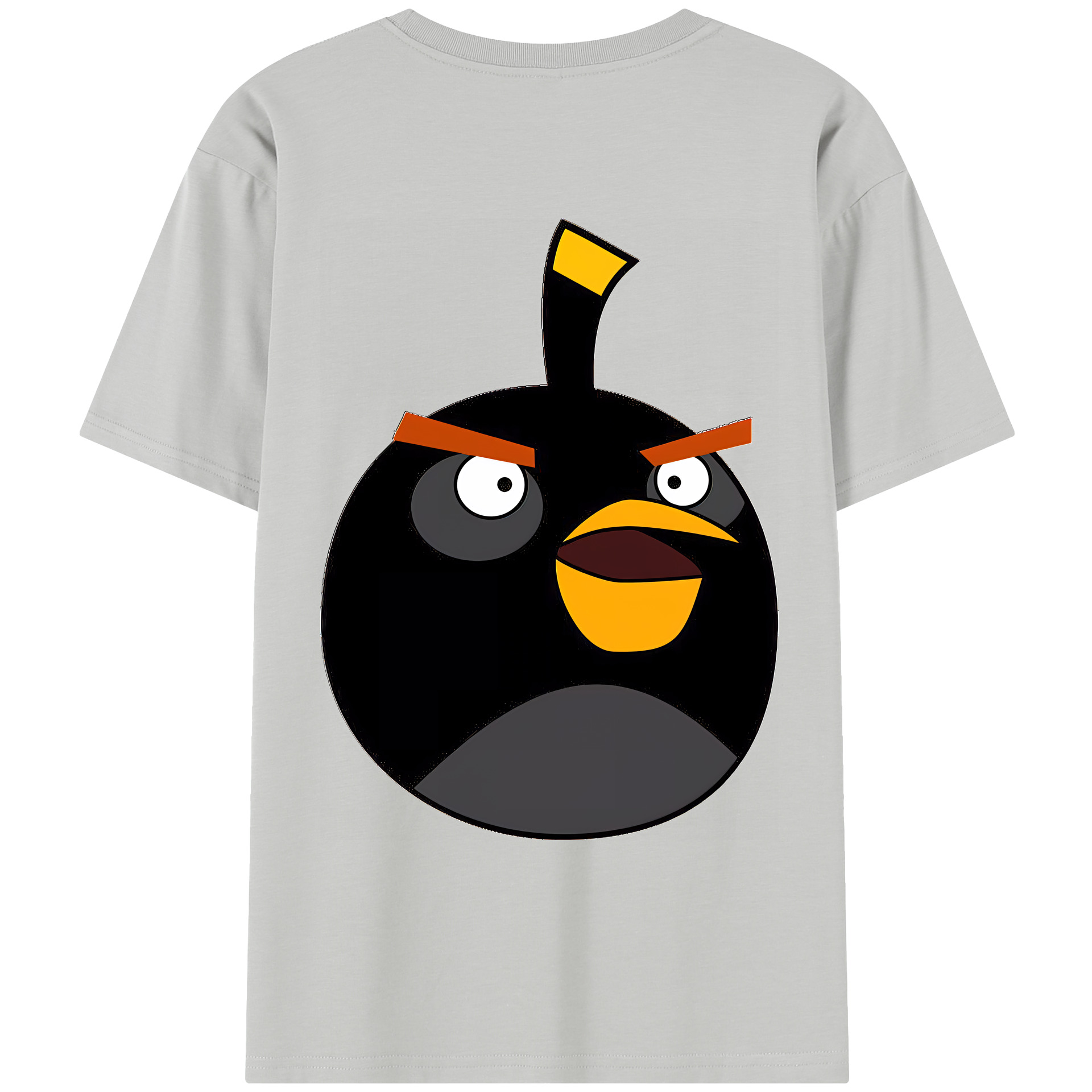 （画像用） Angry Birds アングリーバード レディース半袖Tシャツ(バックプリント)