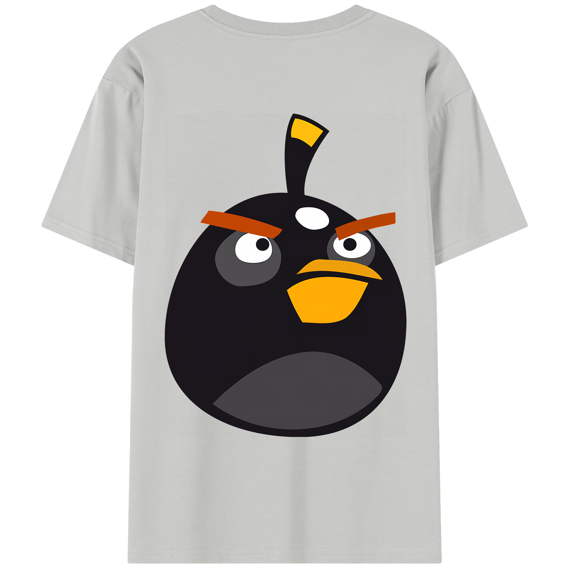 （画像用） Angry Birds アングリーバード レディース半袖Tシャツ(バックプリント)