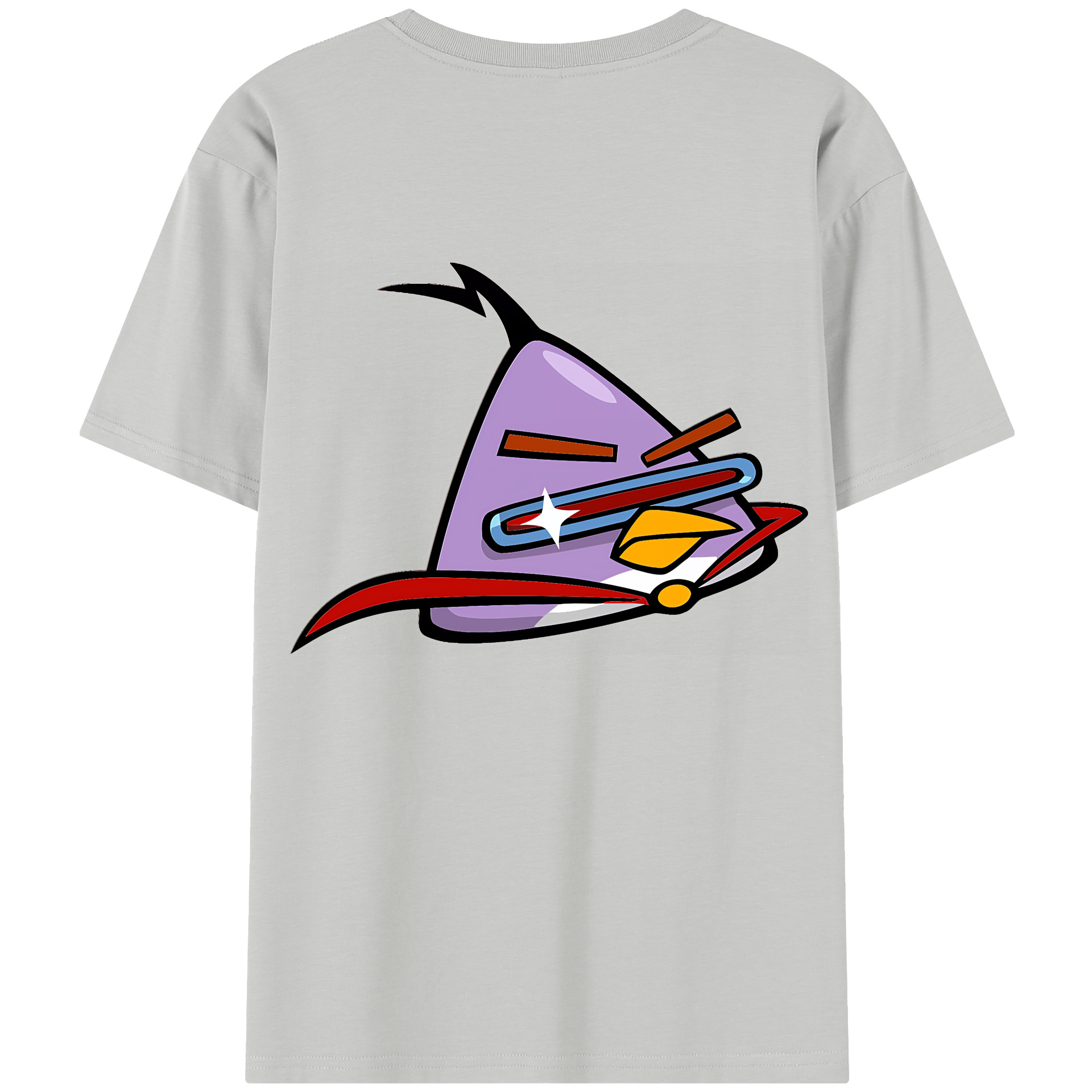 （画像用） Angry Birds アングリーバード レディース半袖Tシャツ(バックプリント)