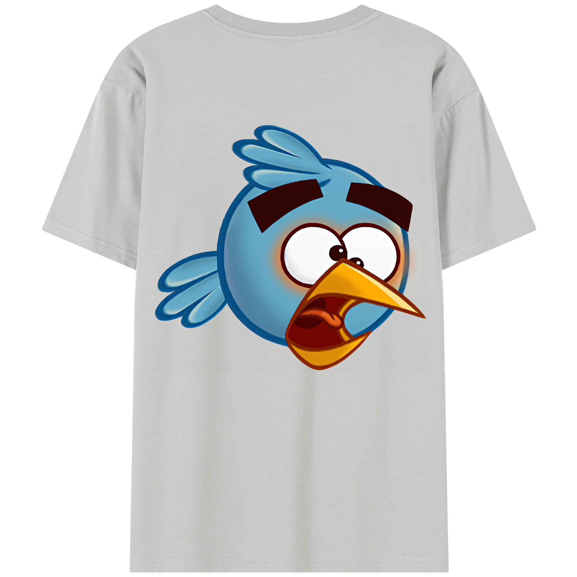 （画像用） Angry Birds アングリーバード レディース半袖Tシャツ(バックプリント)