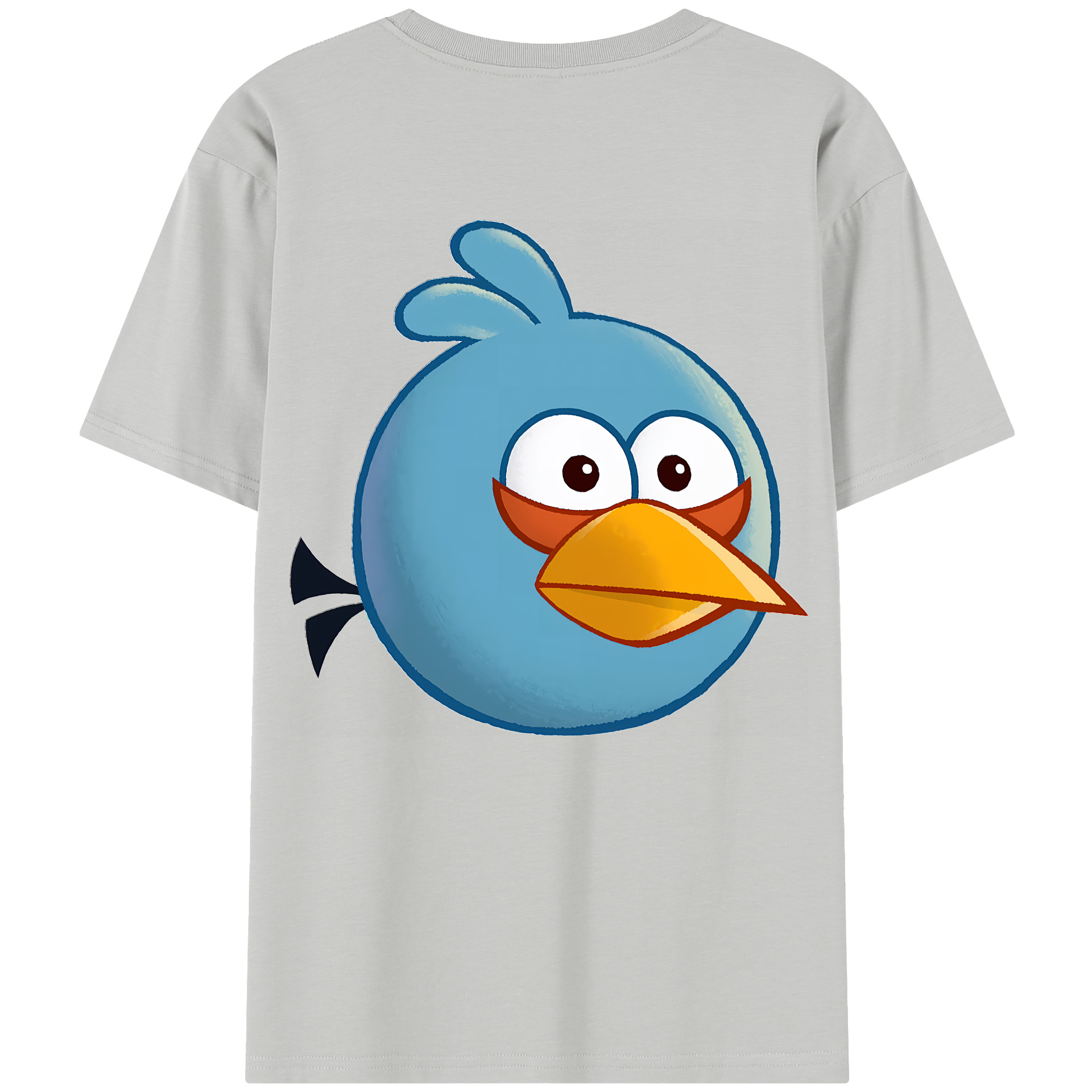 （画像用） Angry Birds アングリーバード レディース半袖Tシャツ(バックプリント)