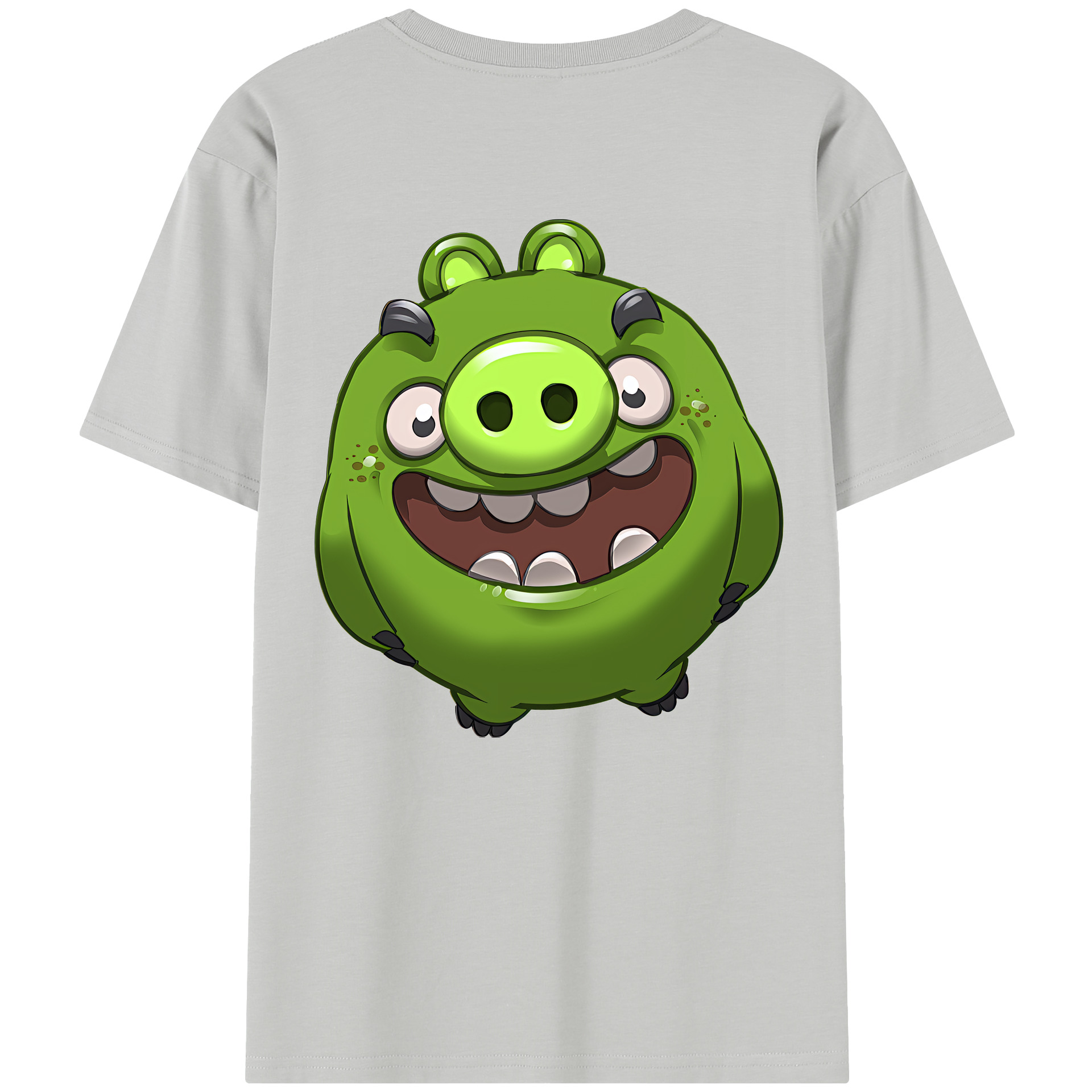 （画像用） Angry Birds アングリーバード レディース半袖Tシャツ(バックプリント)