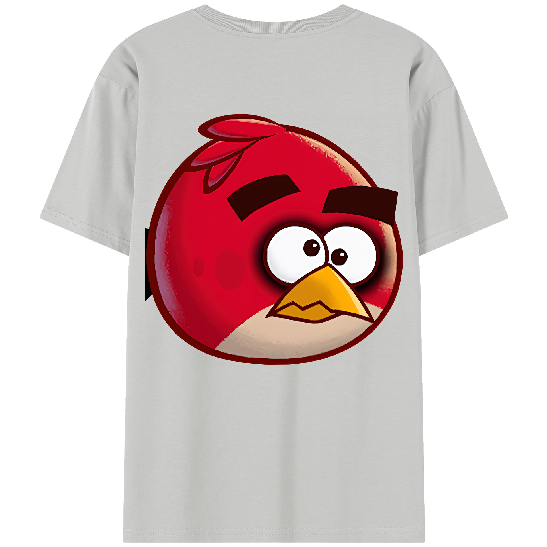 （画像用） Angry Birds アングリーバード レディース半袖Tシャツ(バックプリント)