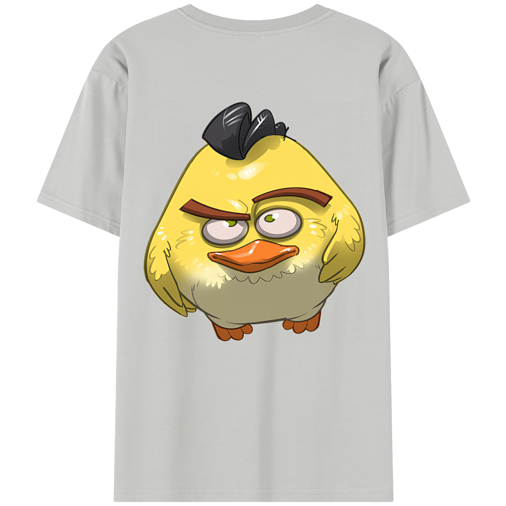 （画像用） Angry Birds アングリーバード レディース半袖Tシャツ(バックプリント)