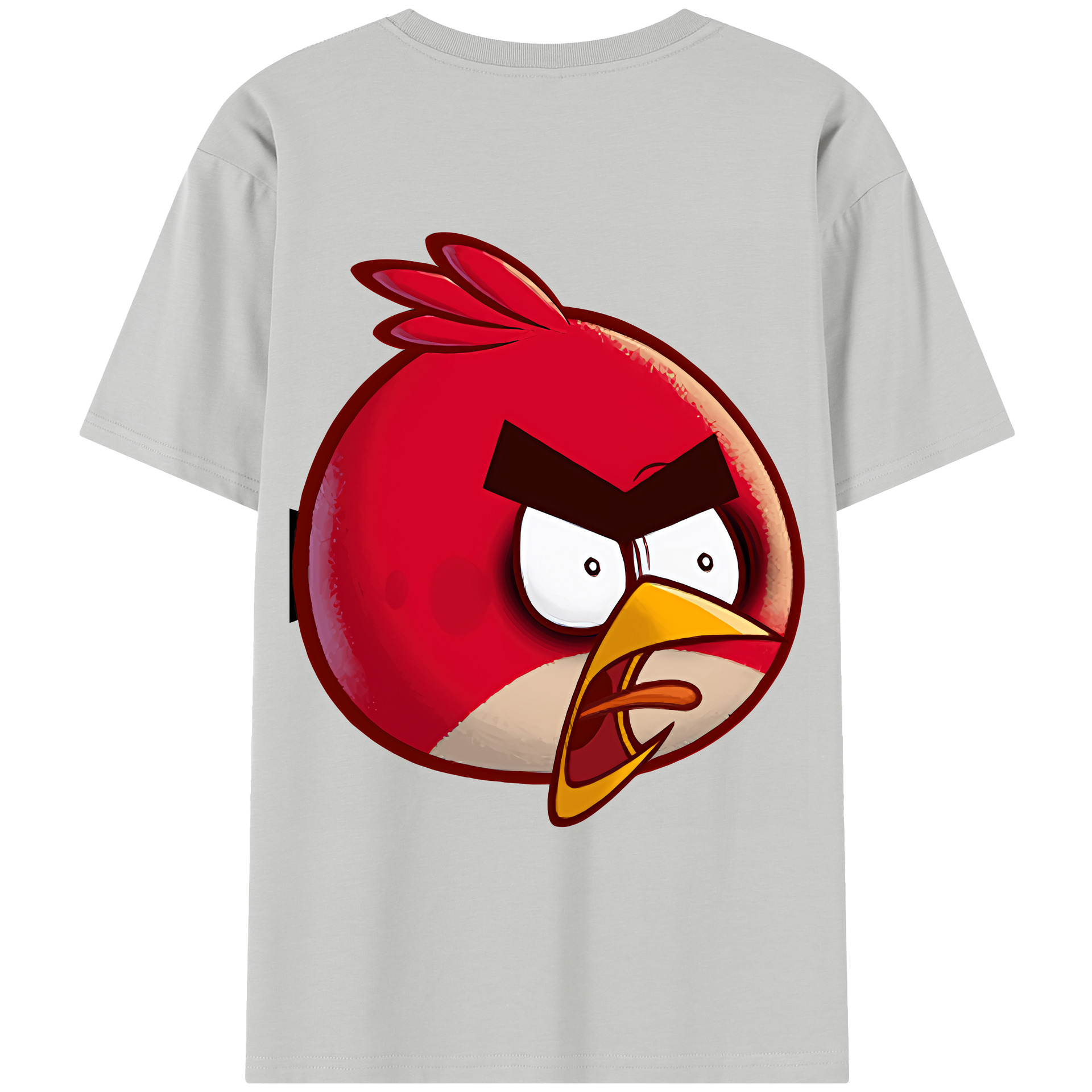 （画像用） Angry Birds アングリーバード レディース半袖Tシャツ(バックプリント)
