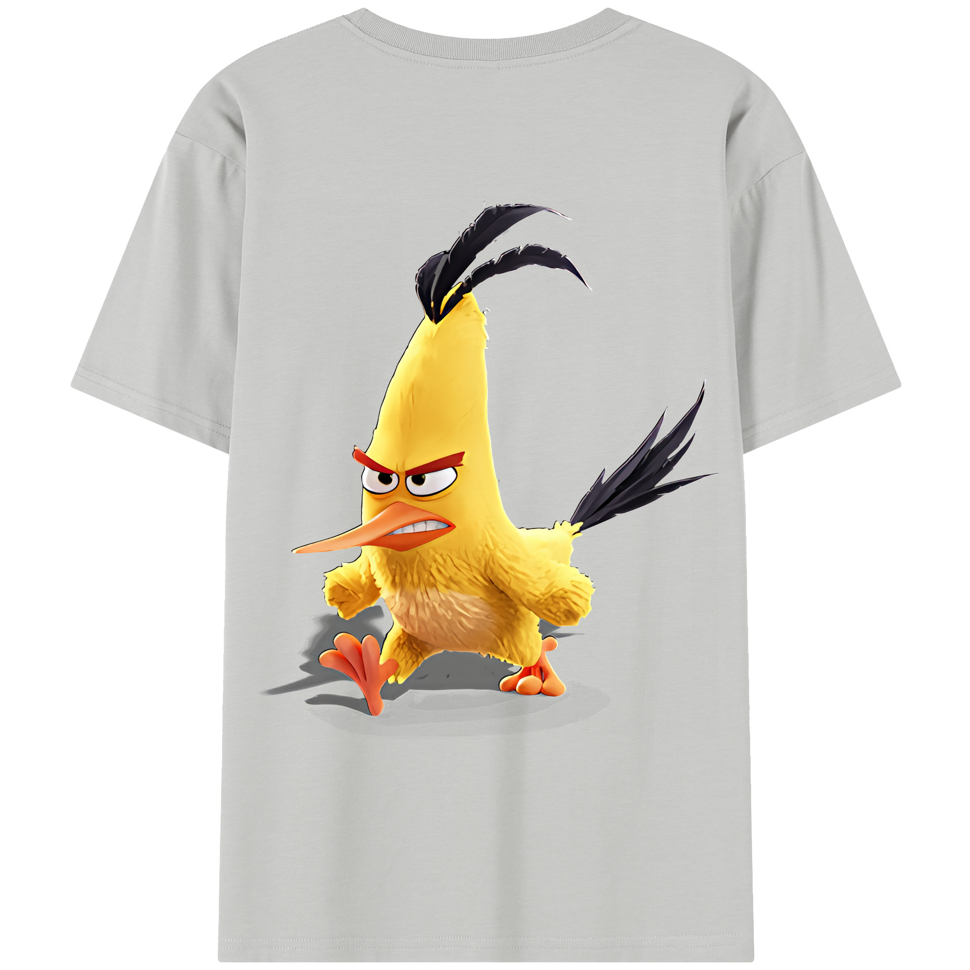 （画像用） Angry Birds アングリーバード レディース半袖Tシャツ(バックプリント)