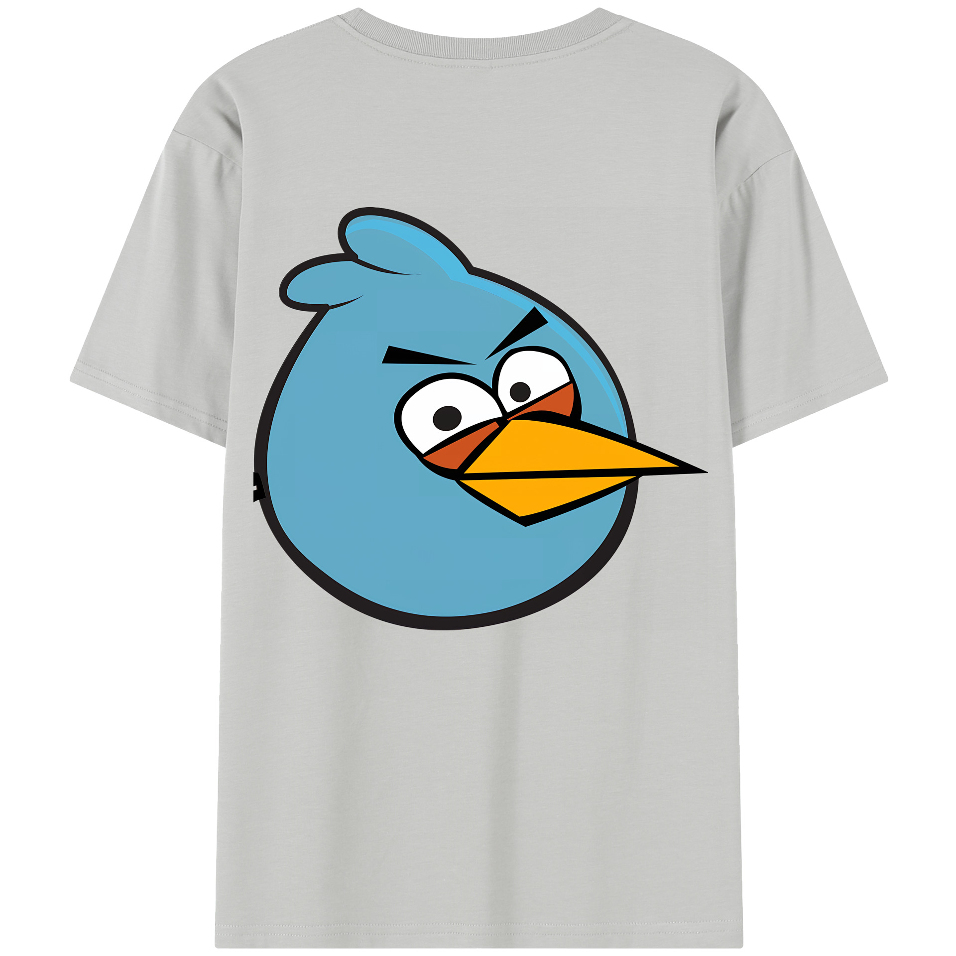（画像用） Angry Birds アングリーバード レディース半袖Tシャツ(バックプリント)