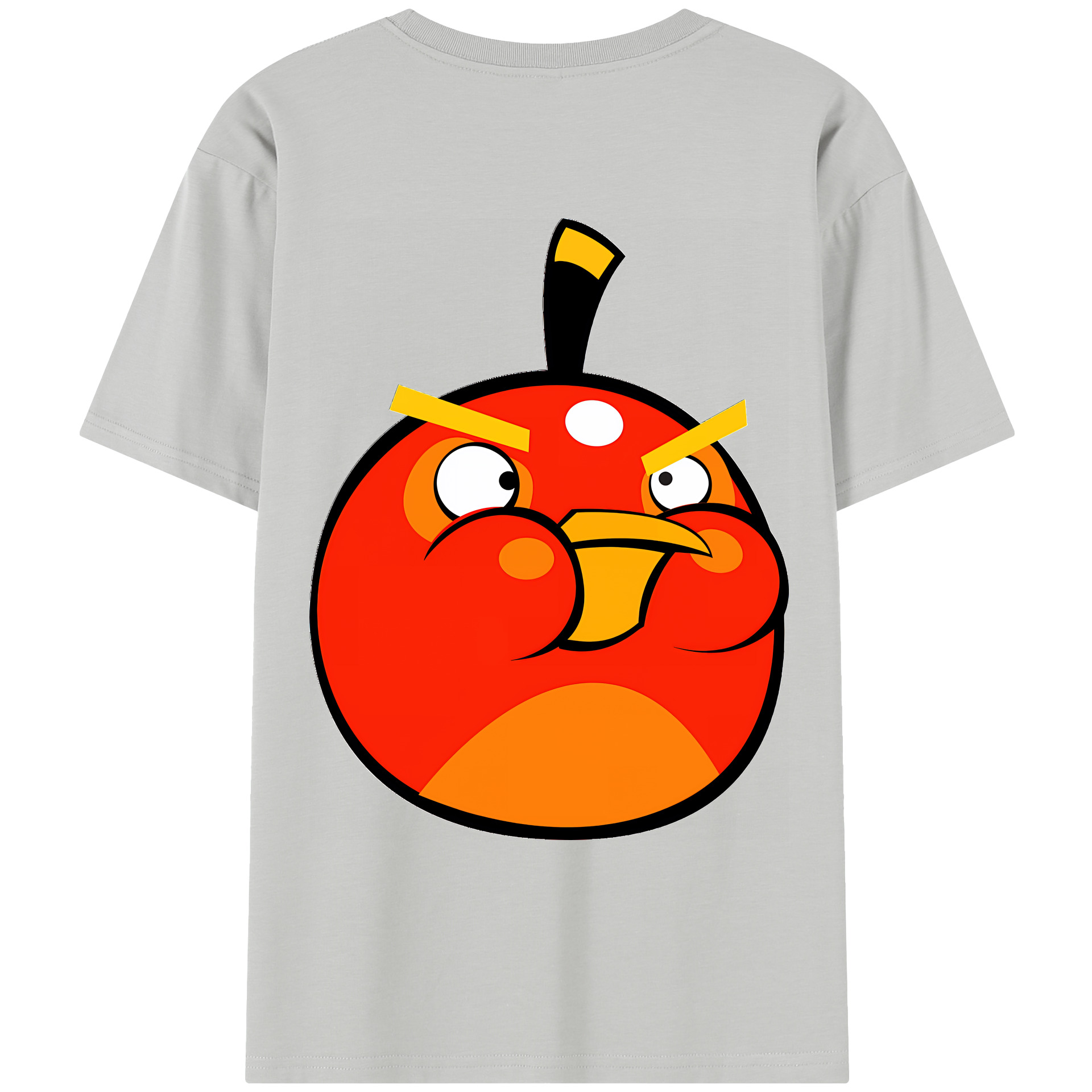 （画像用） Angry Birds アングリーバード レディース半袖Tシャツ(バックプリント)