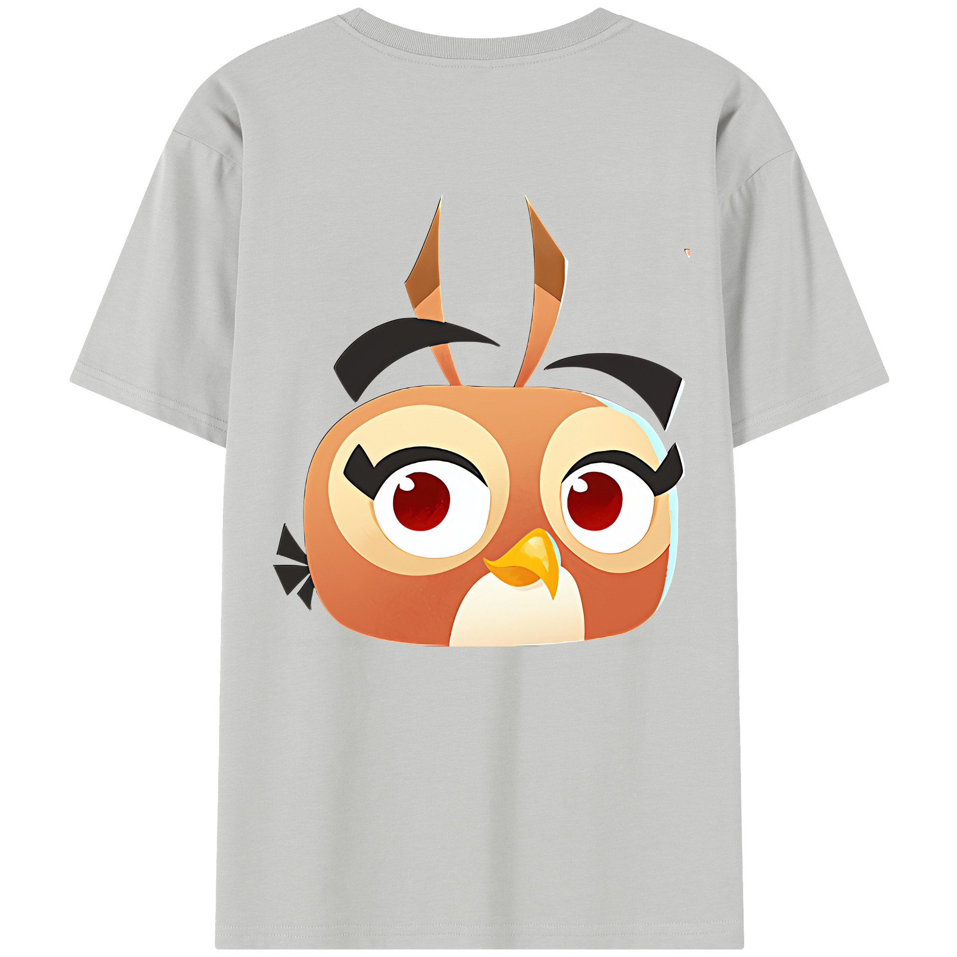 （画像用） Angry Birds アングリーバード レディース半袖Tシャツ(バックプリント)
