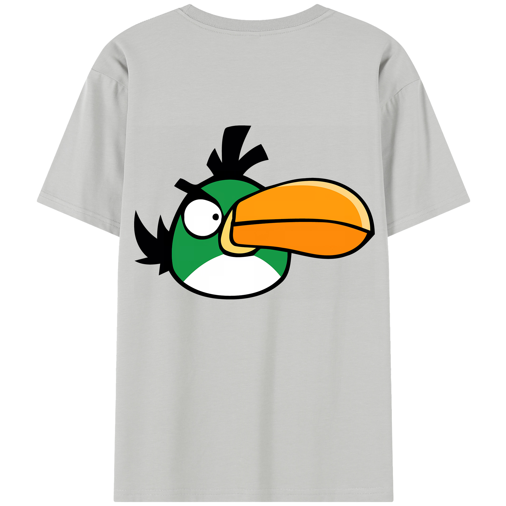 （画像用） Angry Birds アングリーバード レディース半袖Tシャツ(バックプリント)