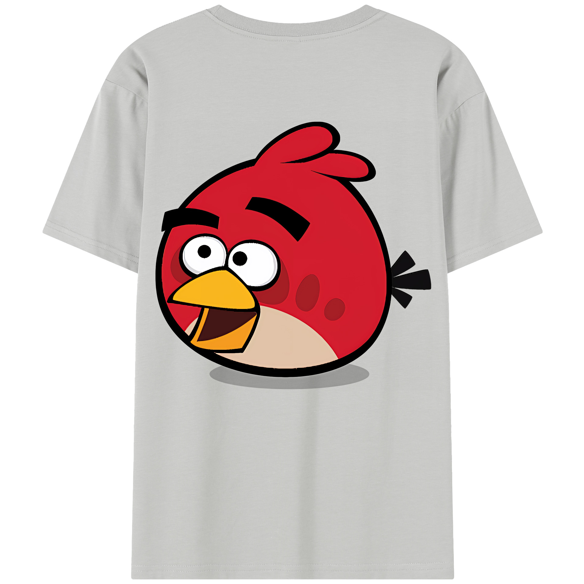 （画像用） Angry Birds アングリーバード レディース半袖Tシャツ(バックプリント)