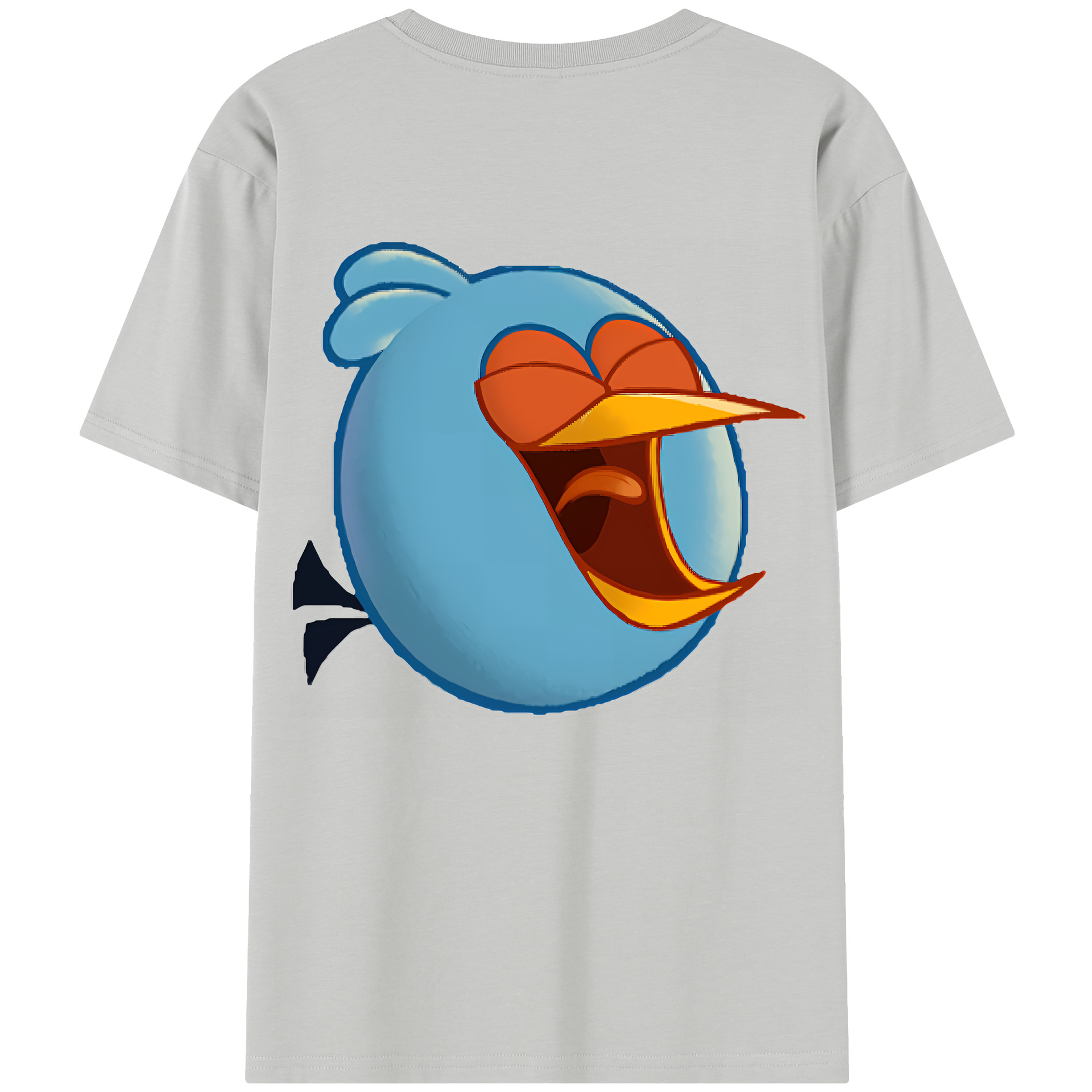 （画像用） Angry Birds アングリーバード レディース半袖Tシャツ(バックプリント)