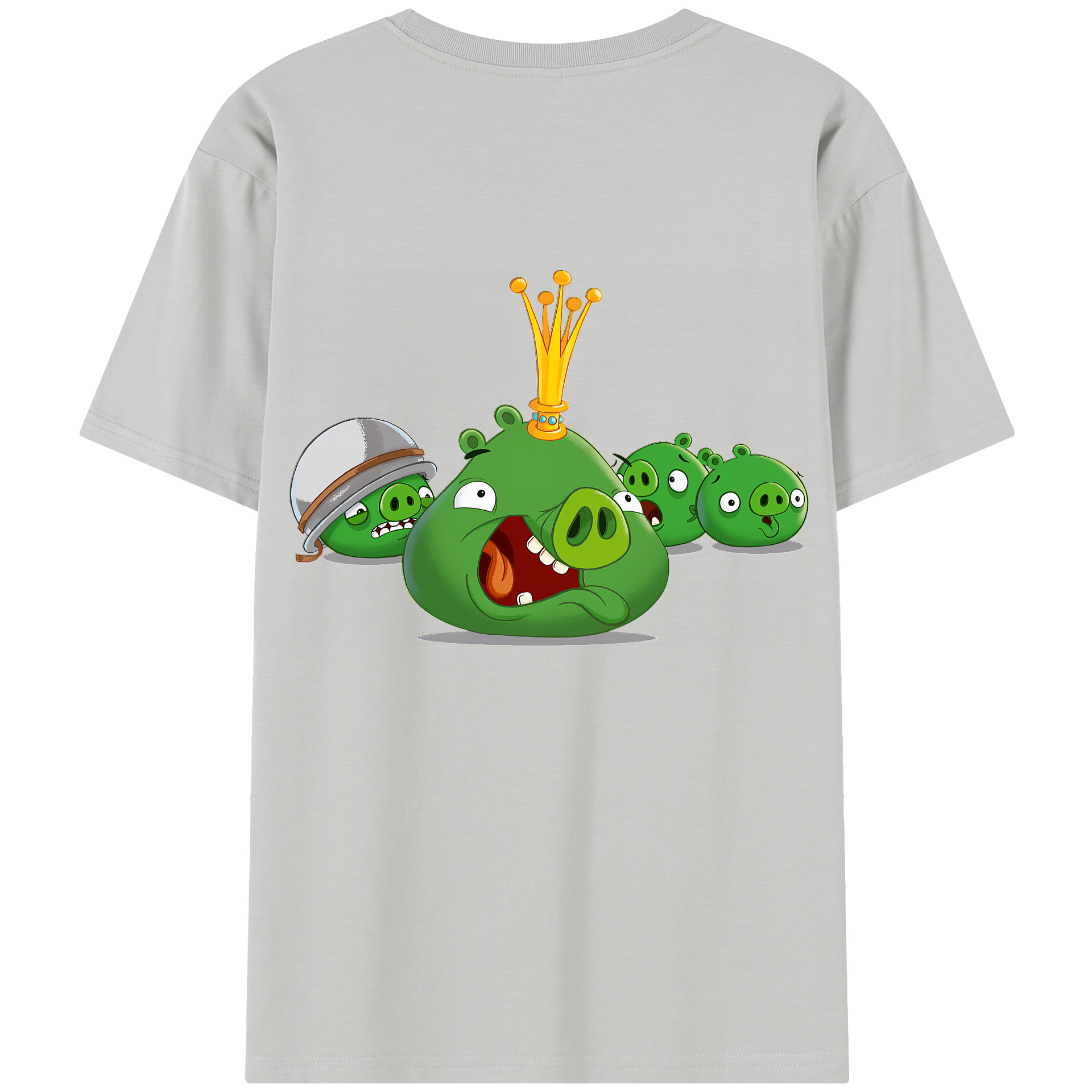 （画像用） Angry Birds アングリーバード レディース半袖Tシャツ(バックプリント)