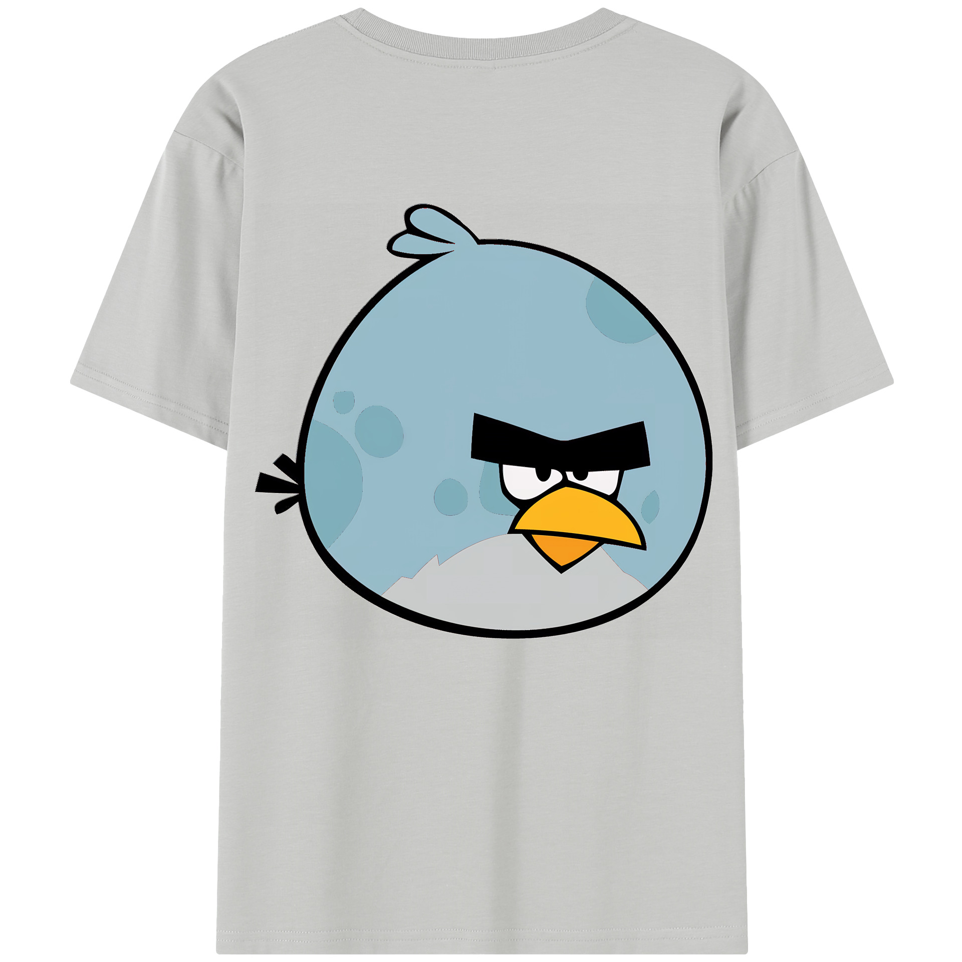 （画像用） Angry Birds アングリーバード レディース半袖Tシャツ(バックプリント)