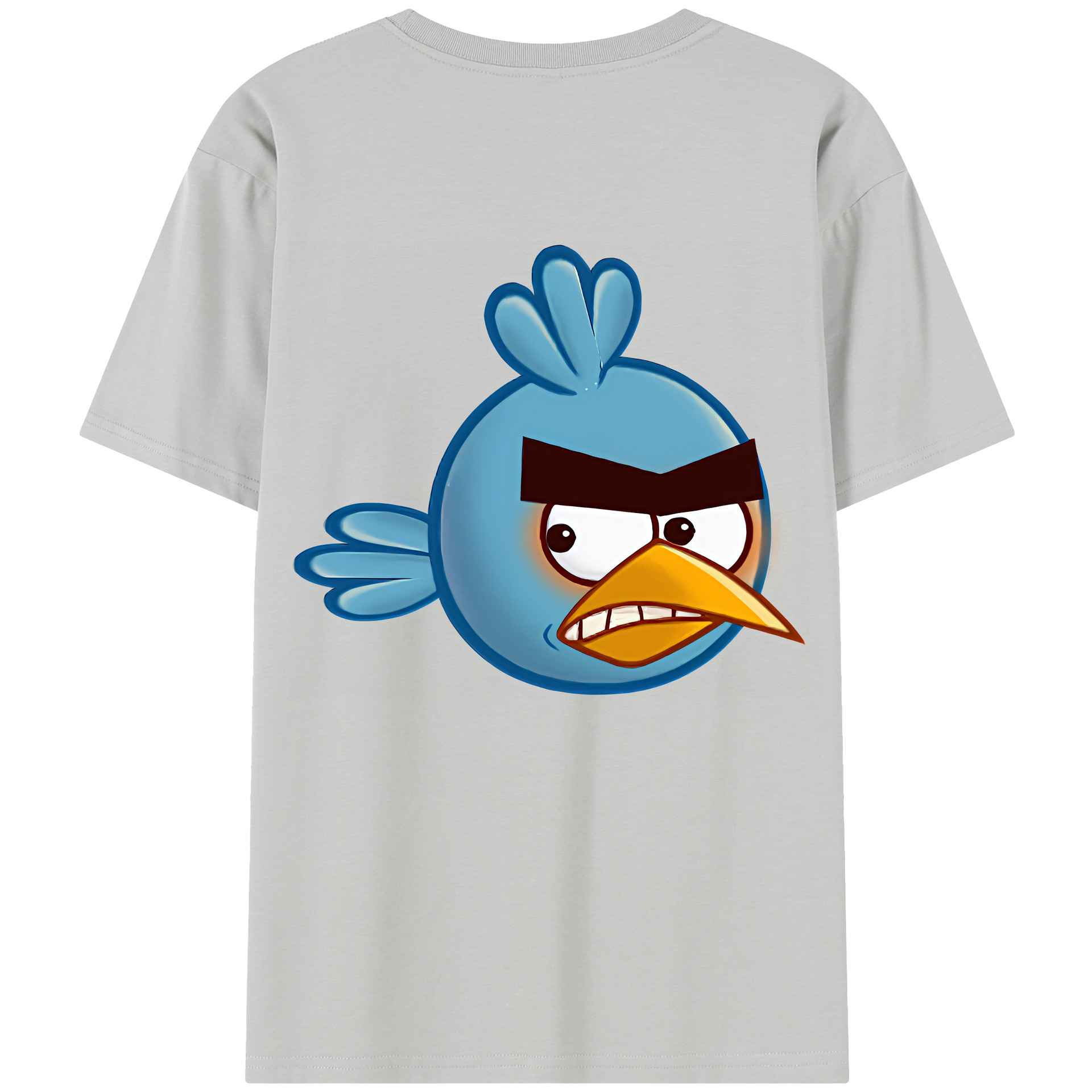 （画像用） Angry Birds アングリーバード レディース半袖Tシャツ(バックプリント)