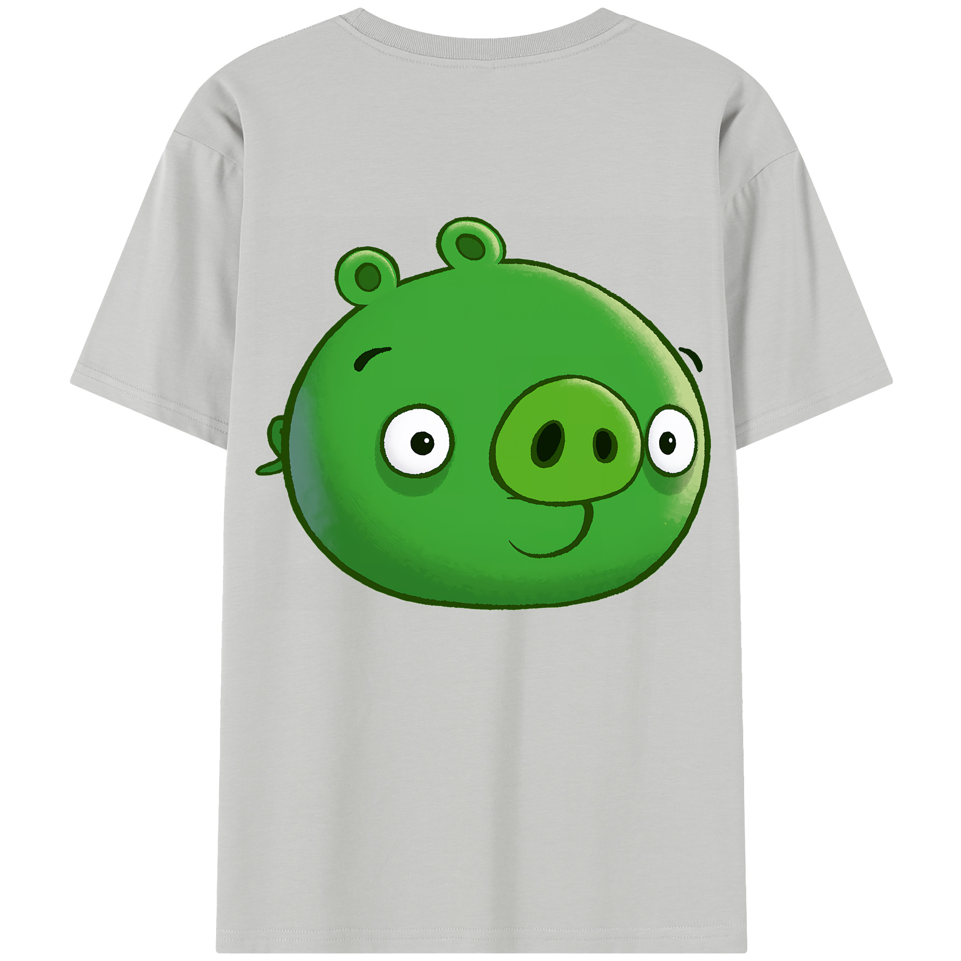 （画像用） Angry Birds アングリーバード レディース半袖Tシャツ(バックプリント)