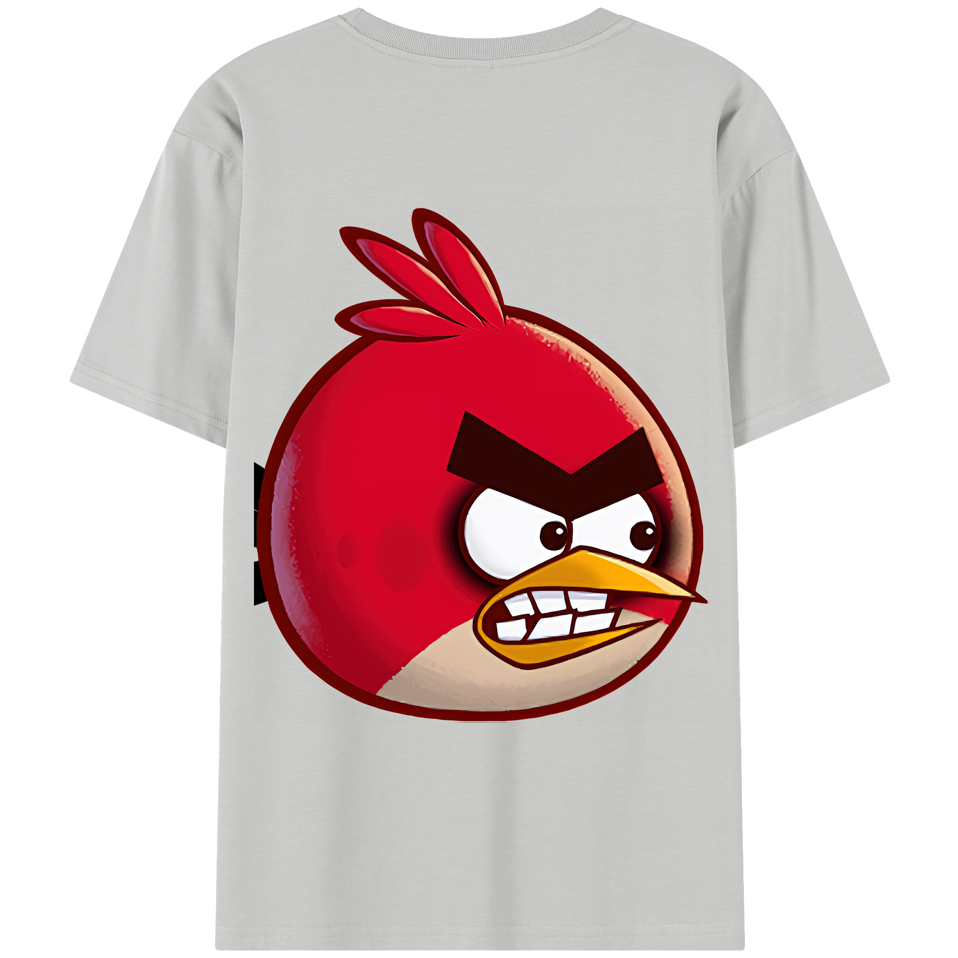 （画像用） Angry Birds アングリーバード レディース半袖Tシャツ(バックプリント)