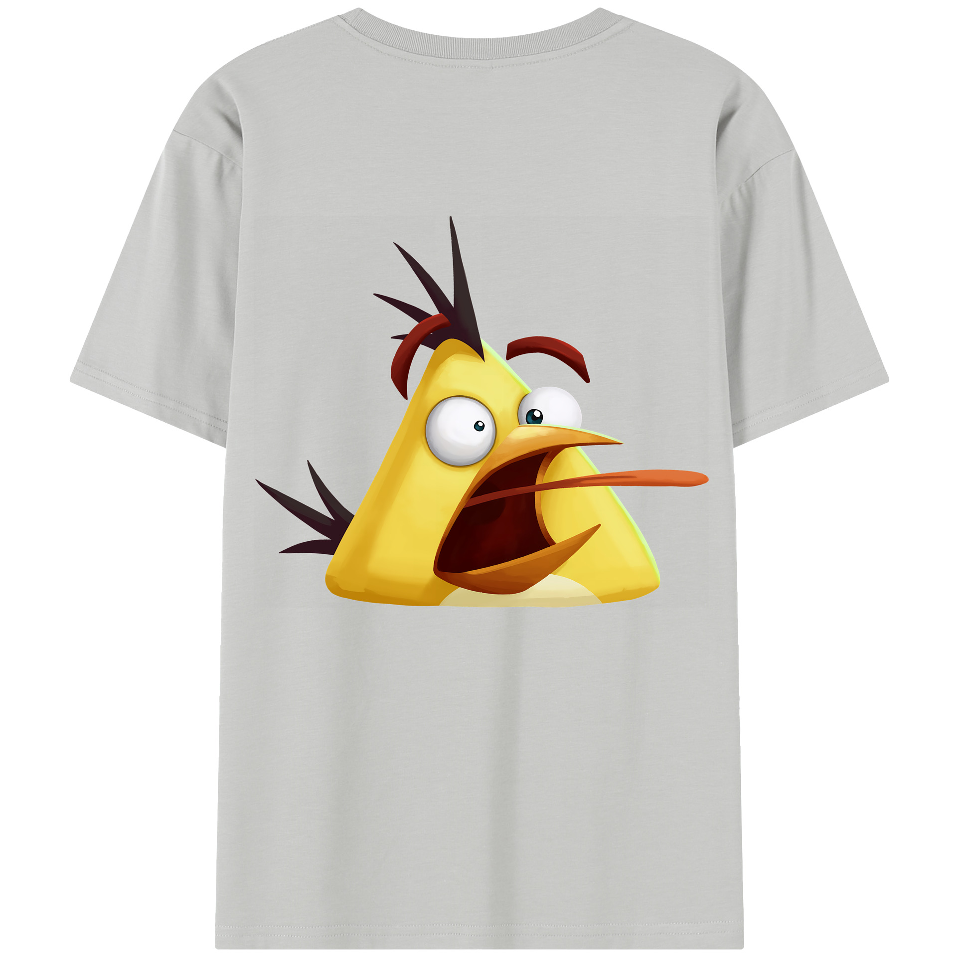 （画像用） Angry Birds アングリーバード レディース半袖Tシャツ(バックプリント)