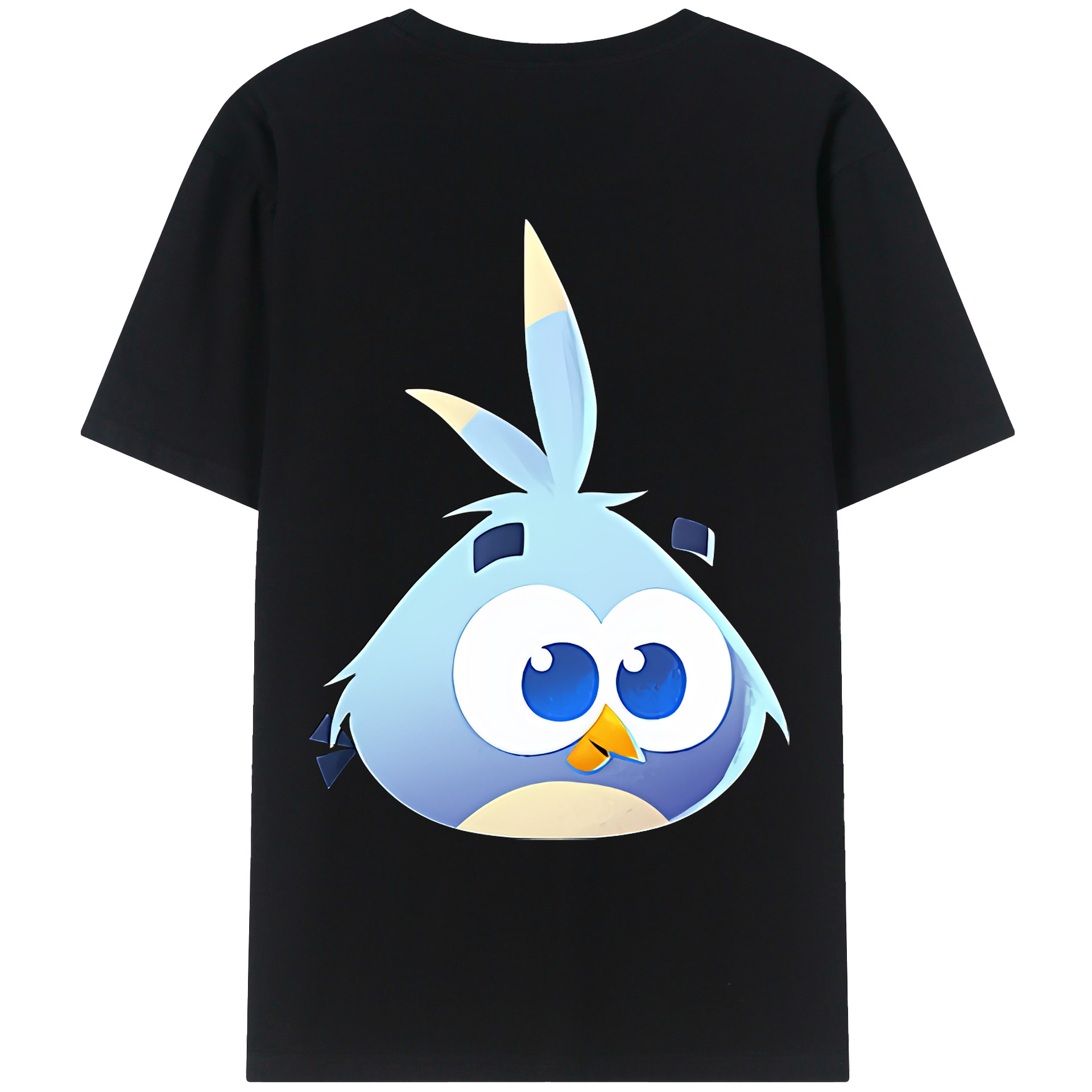 （画像用） Angry Birds アングリーバード レディース半袖Tシャツ(バックプリント)