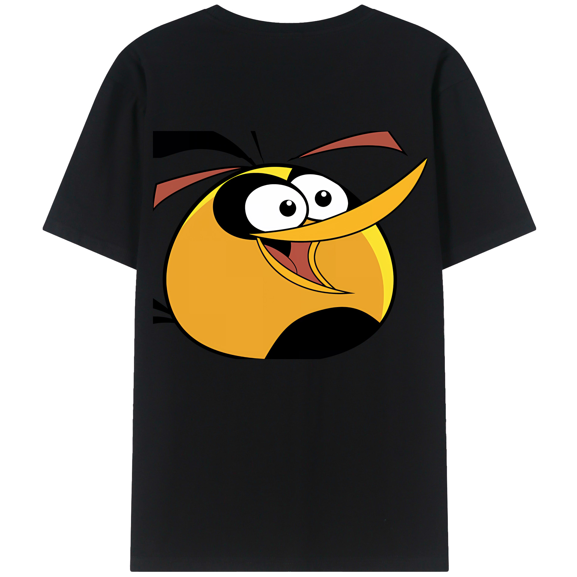 （画像用） Angry Birds アングリーバード レディース半袖Tシャツ(バックプリント)