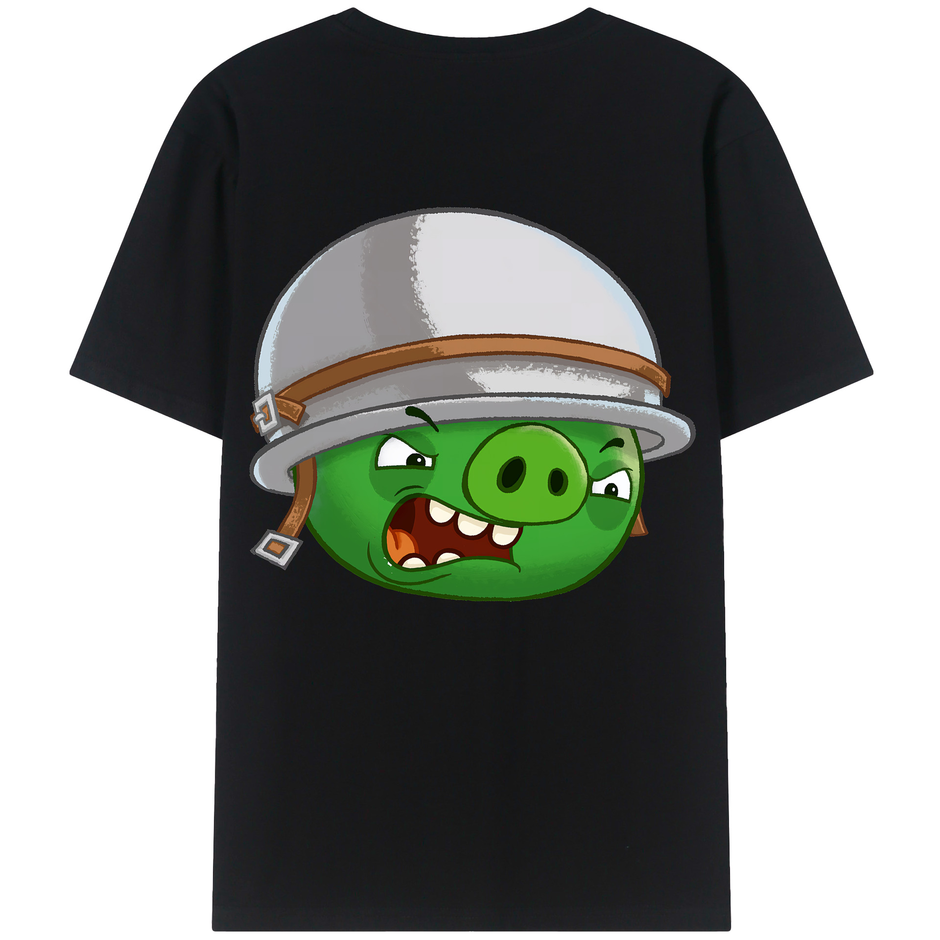 （画像用） Angry Birds アングリーバード レディース半袖Tシャツ(バックプリント)