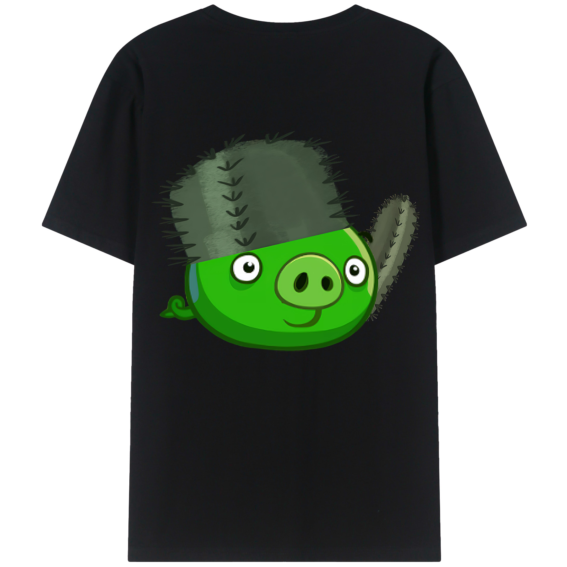 （画像用） Angry Birds アングリーバード レディース半袖Tシャツ(バックプリント)