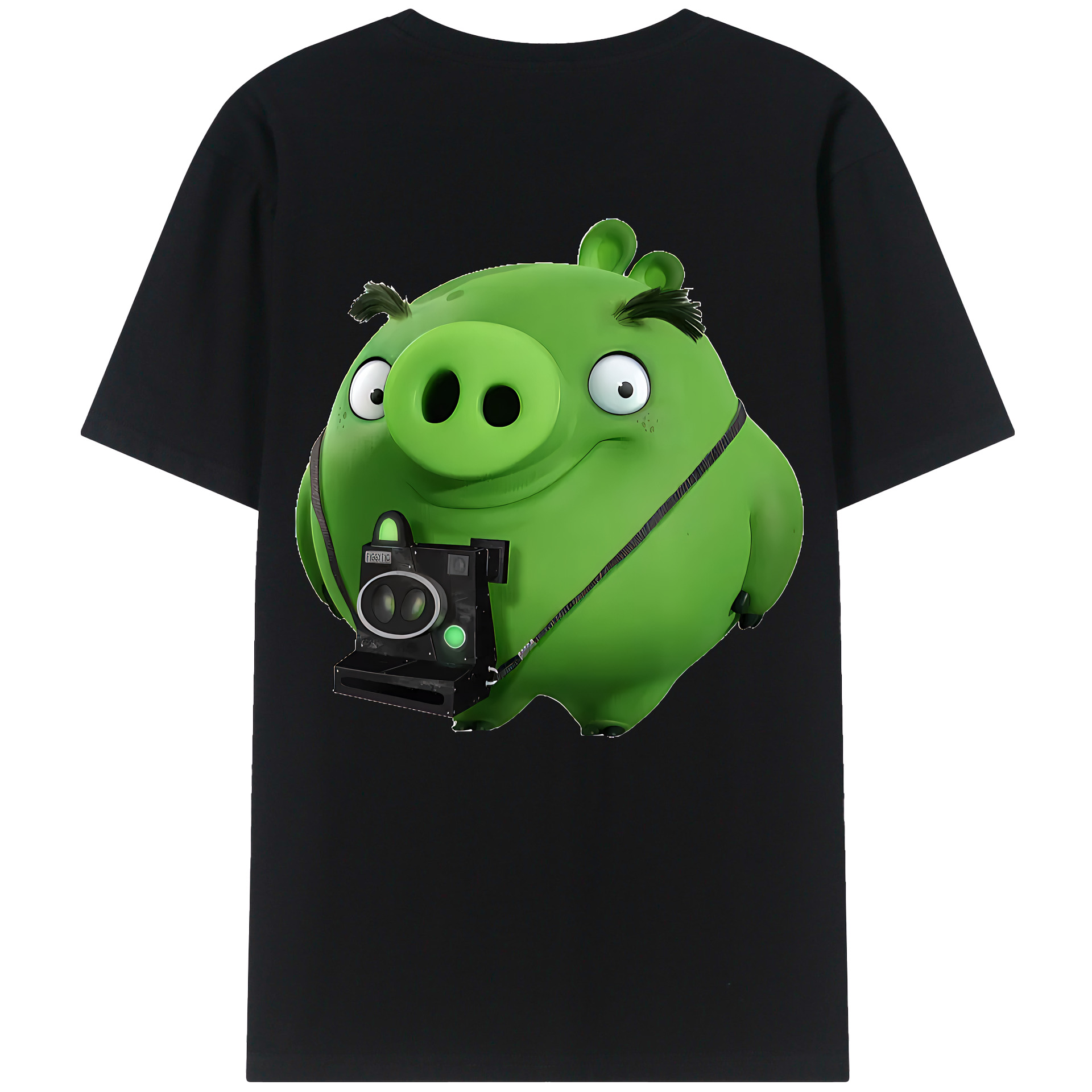 （画像用） Angry Birds アングリーバード レディース半袖Tシャツ(バックプリント)