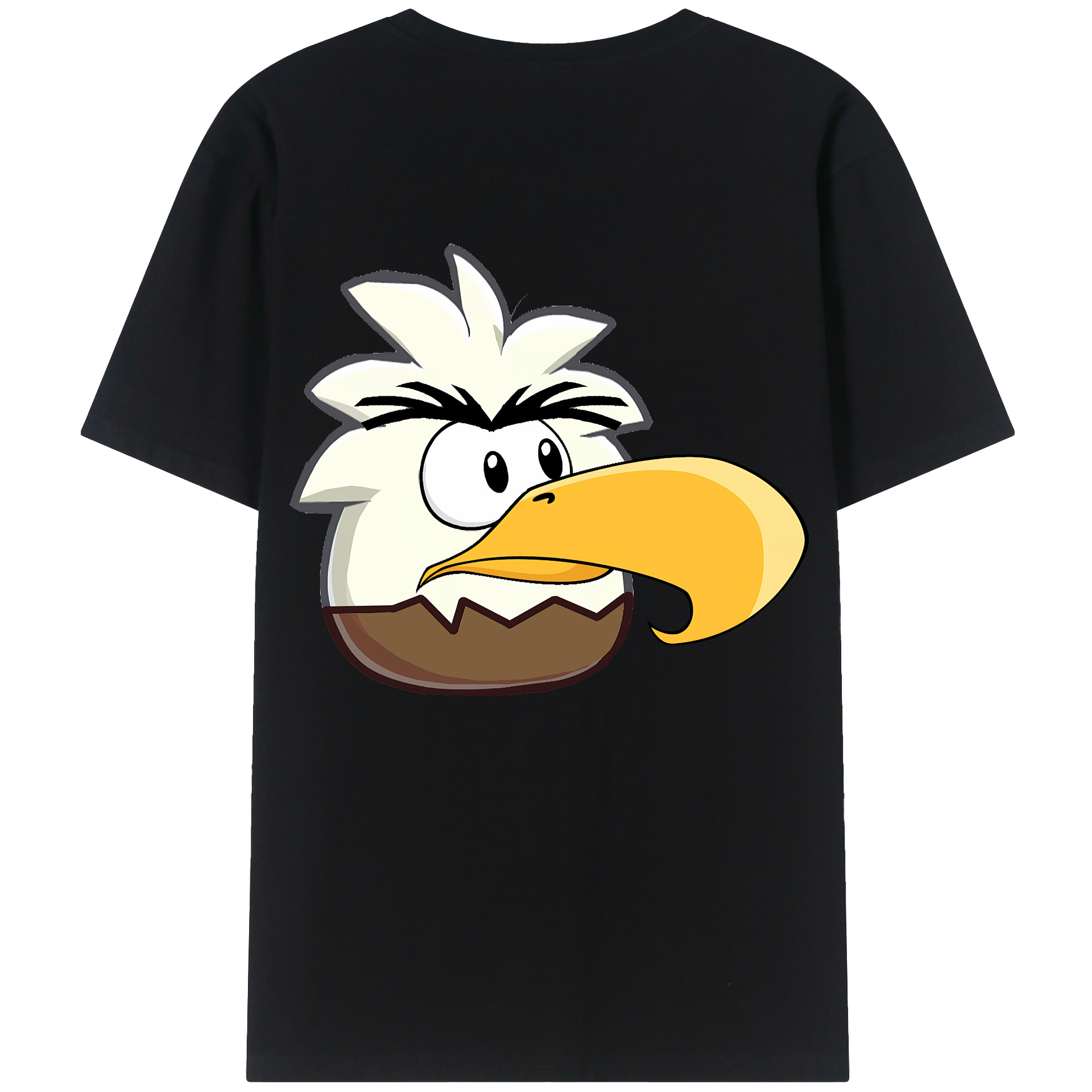 （画像用） Angry Birds アングリーバード レディース半袖Tシャツ(バックプリント)