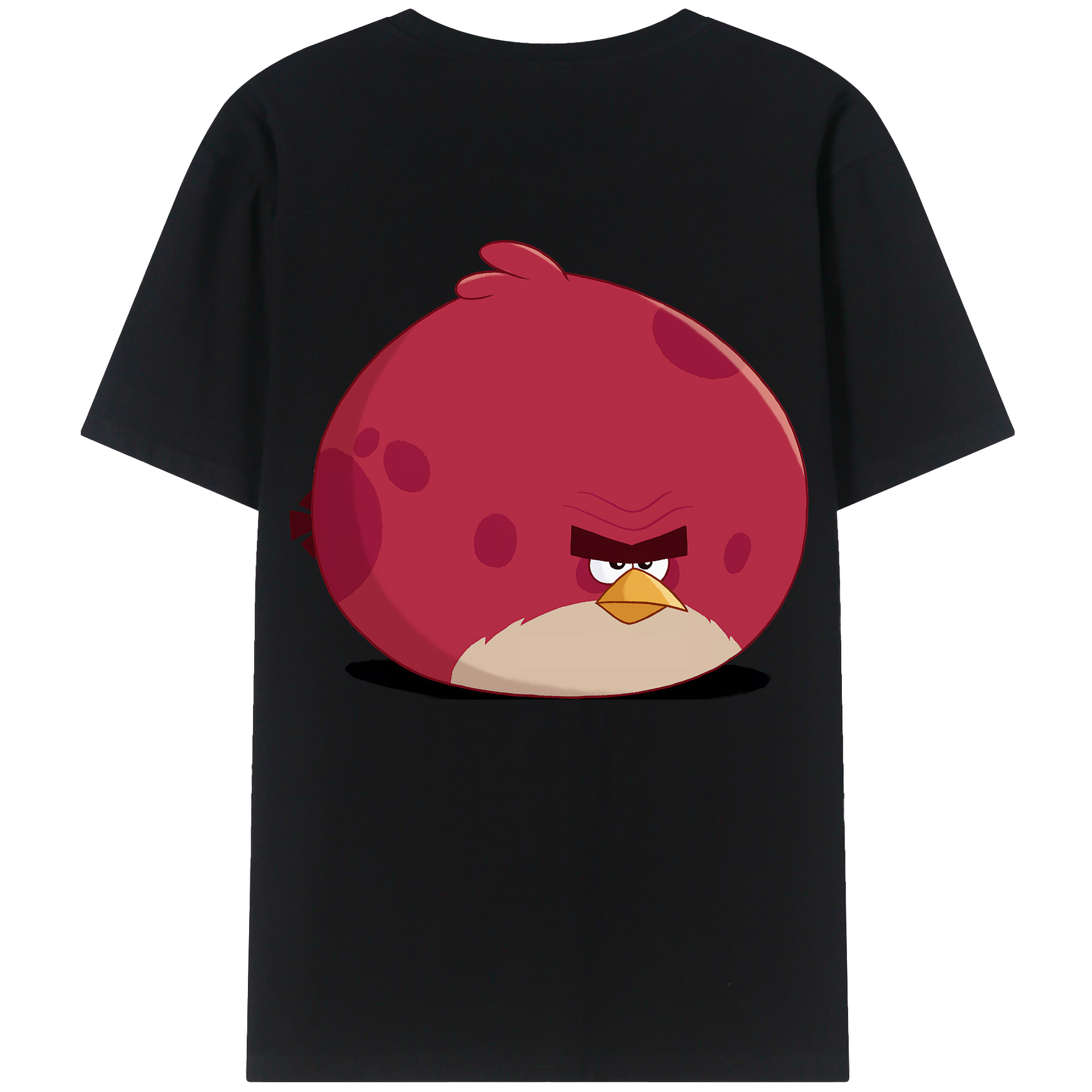 （画像用） Angry Birds アングリーバード レディース半袖Tシャツ(バックプリント)