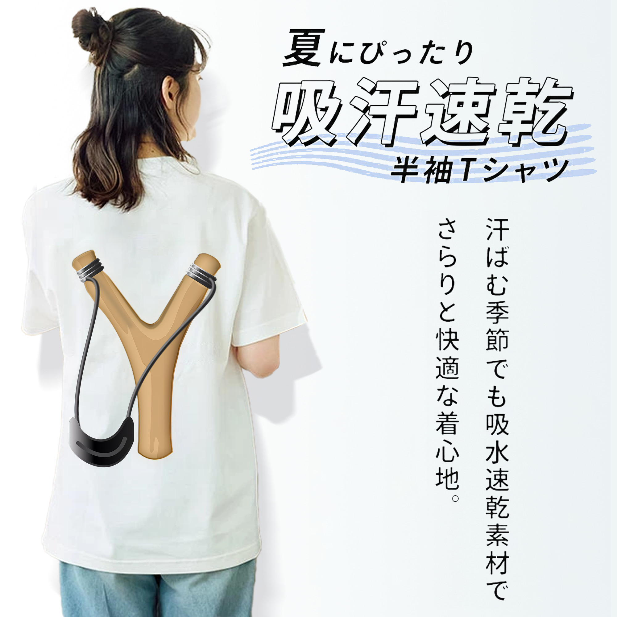 Angry Birds アングリーバード レディース半袖Tシャツ(バックプリント)