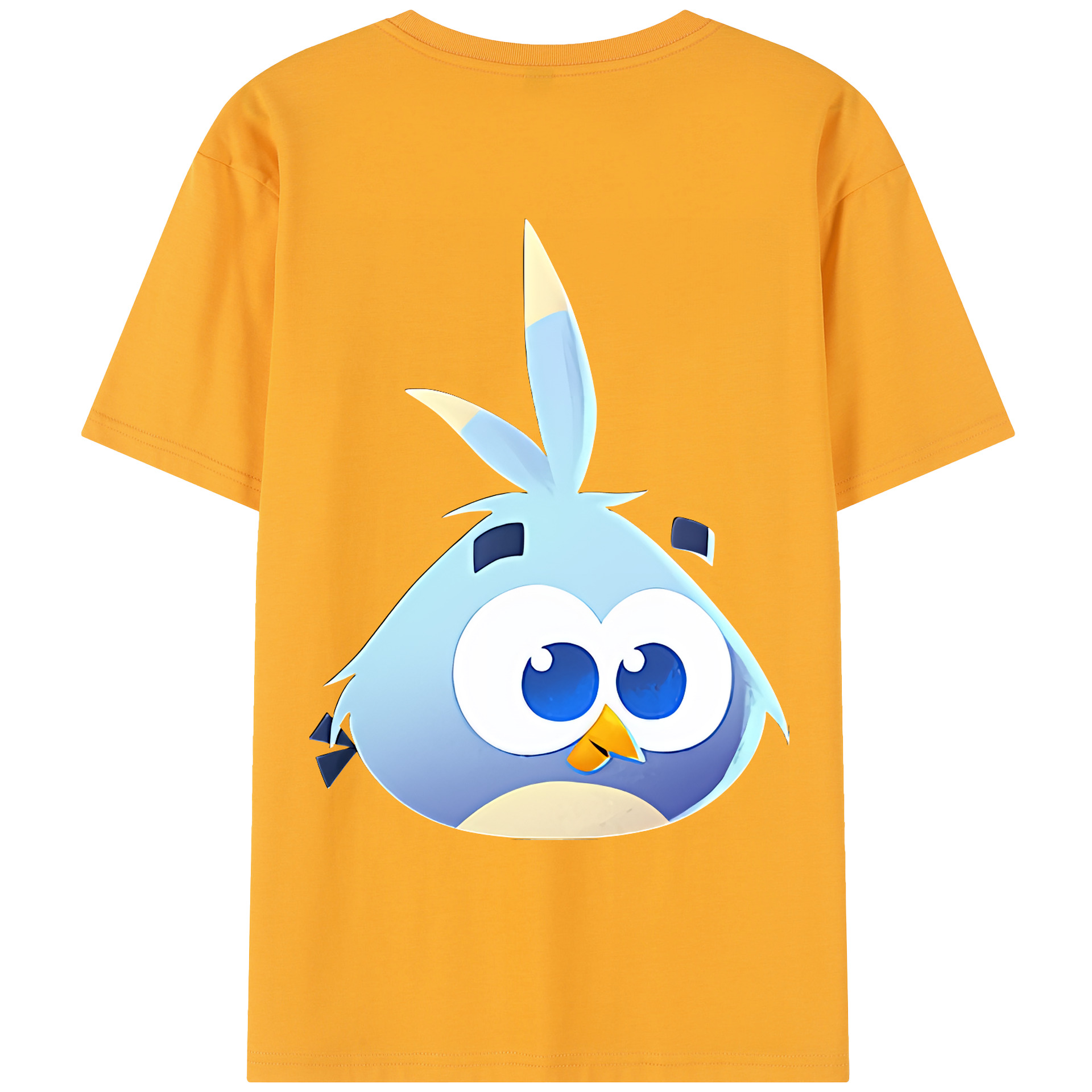 （画像用） Angry Birds アングリーバード レディース半袖Tシャツ(バックプリント)