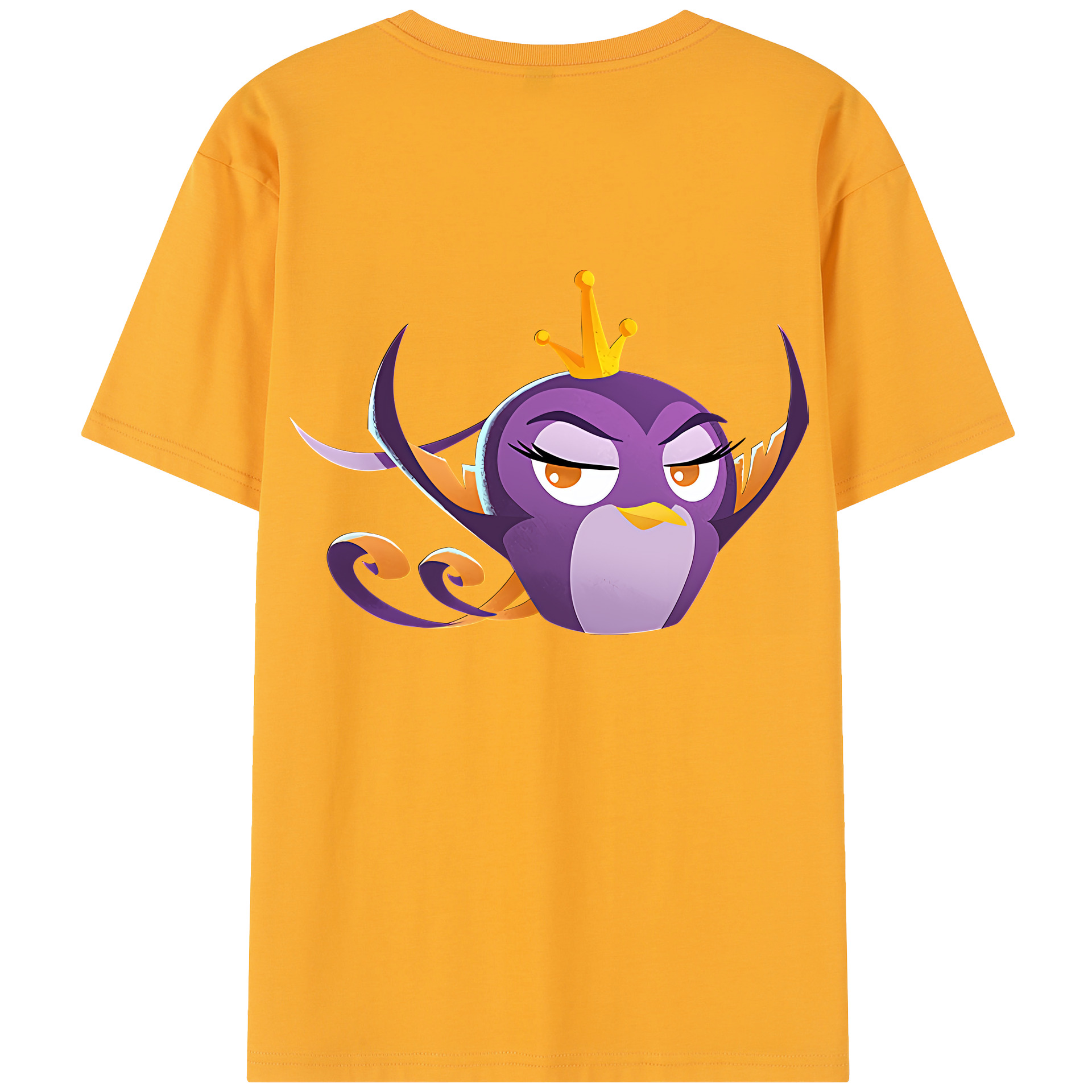 （画像用） Angry Birds アングリーバード レディース半袖Tシャツ(バックプリント)