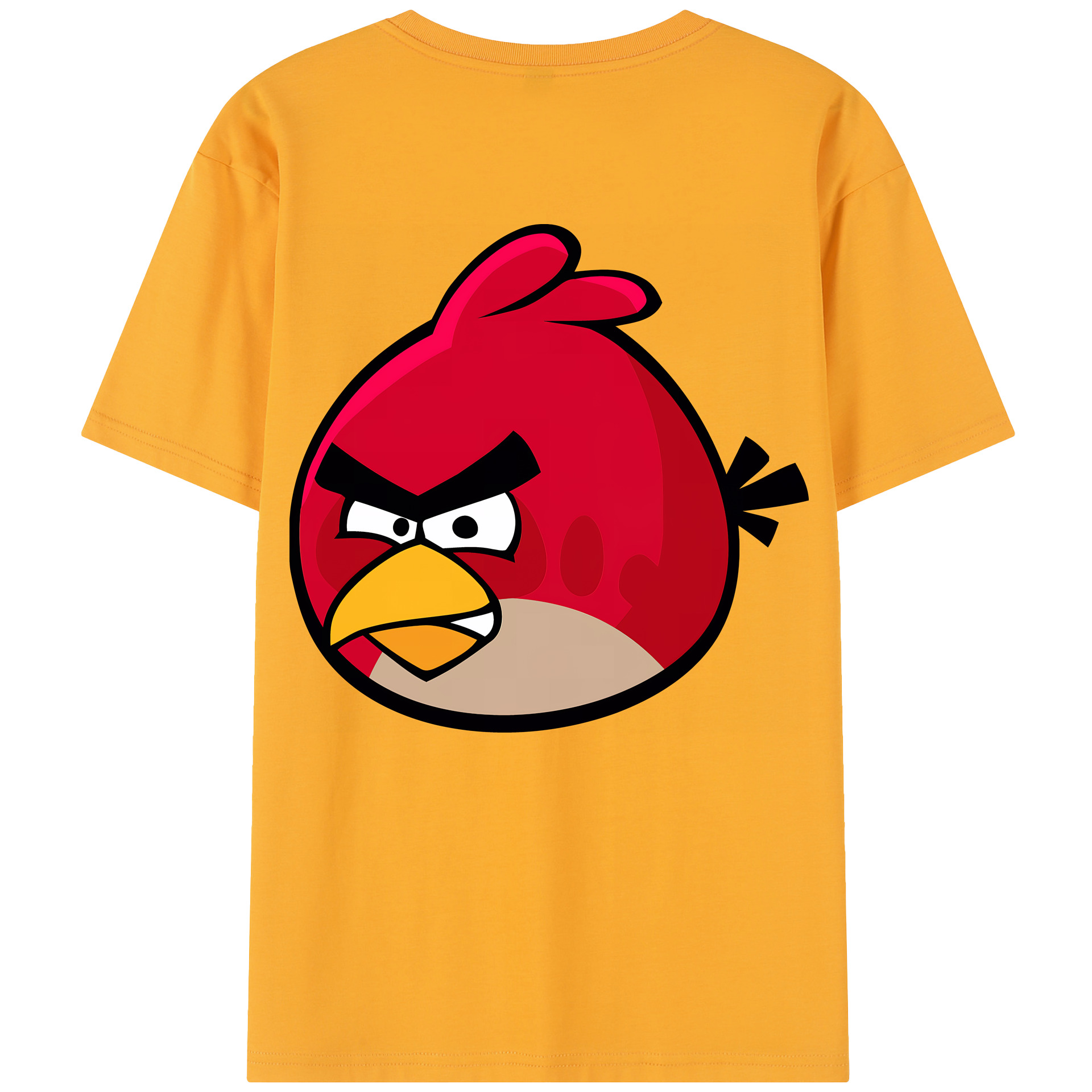 （画像用） Angry Birds アングリーバード レディース半袖Tシャツ(バックプリント)
