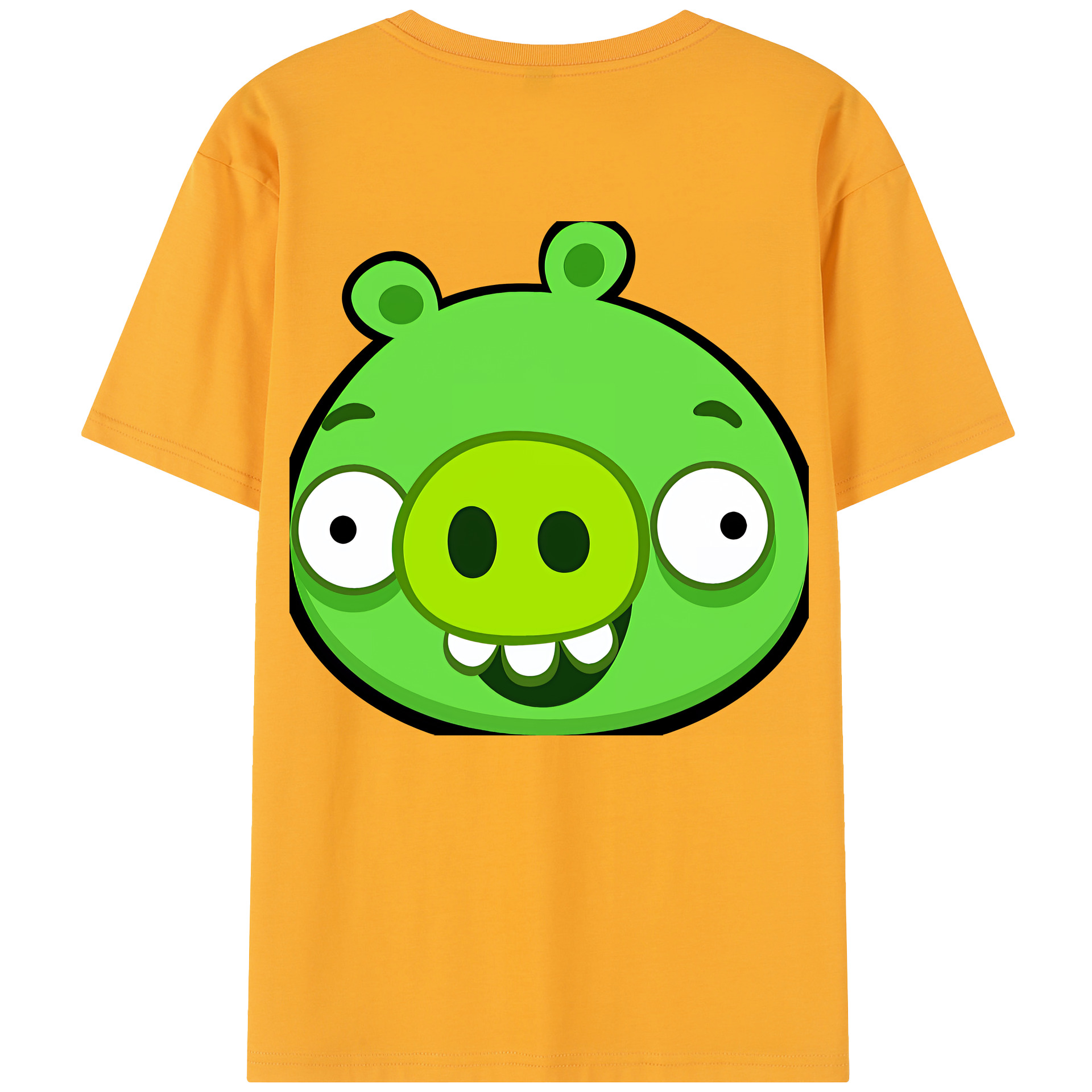 （画像用） Angry Birds アングリーバード レディース半袖Tシャツ(バックプリント)