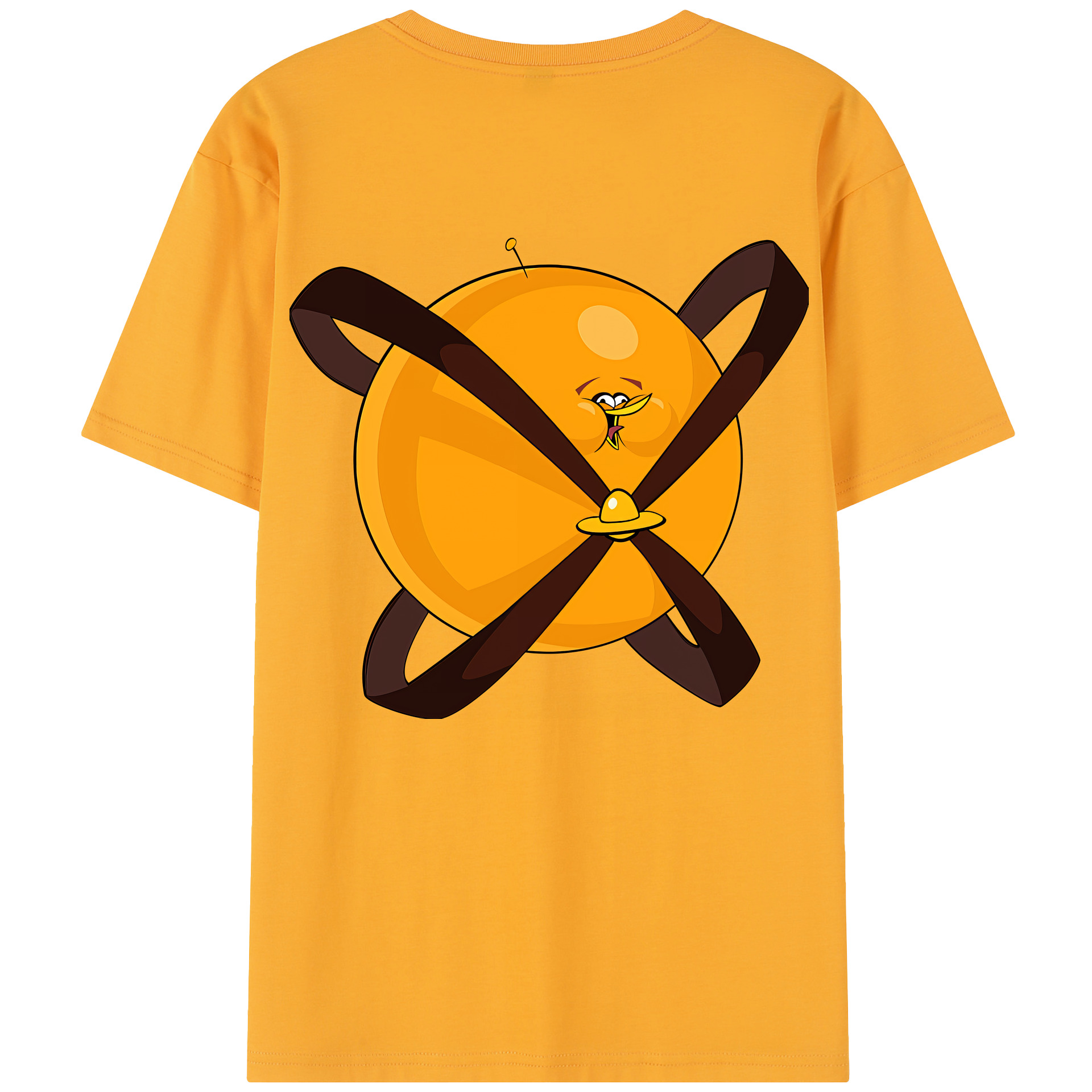 （画像用） Angry Birds アングリーバード レディース半袖Tシャツ(バックプリント)
