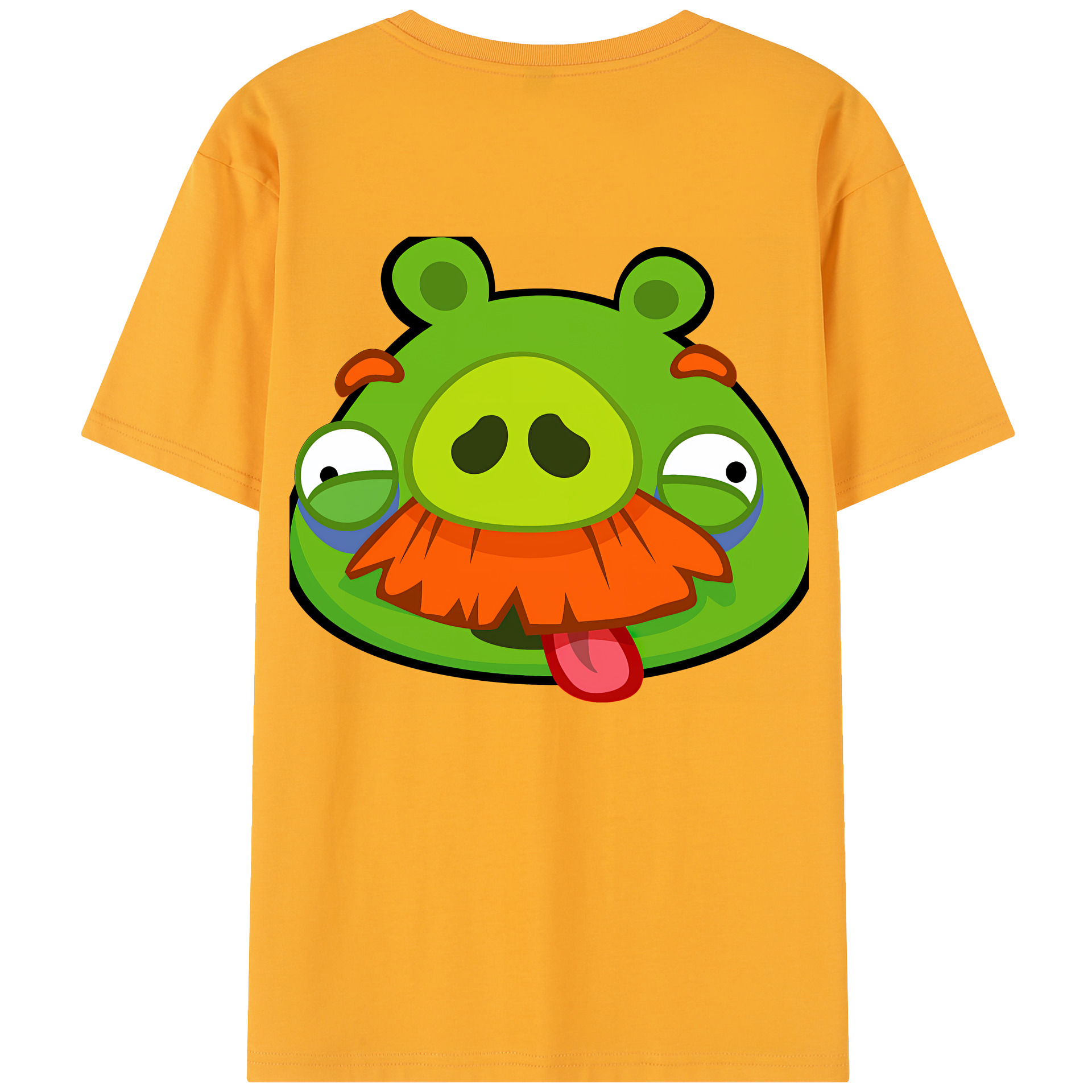 Angry Birds アングリーバード レディース半袖Tシャツ(バックプリント)