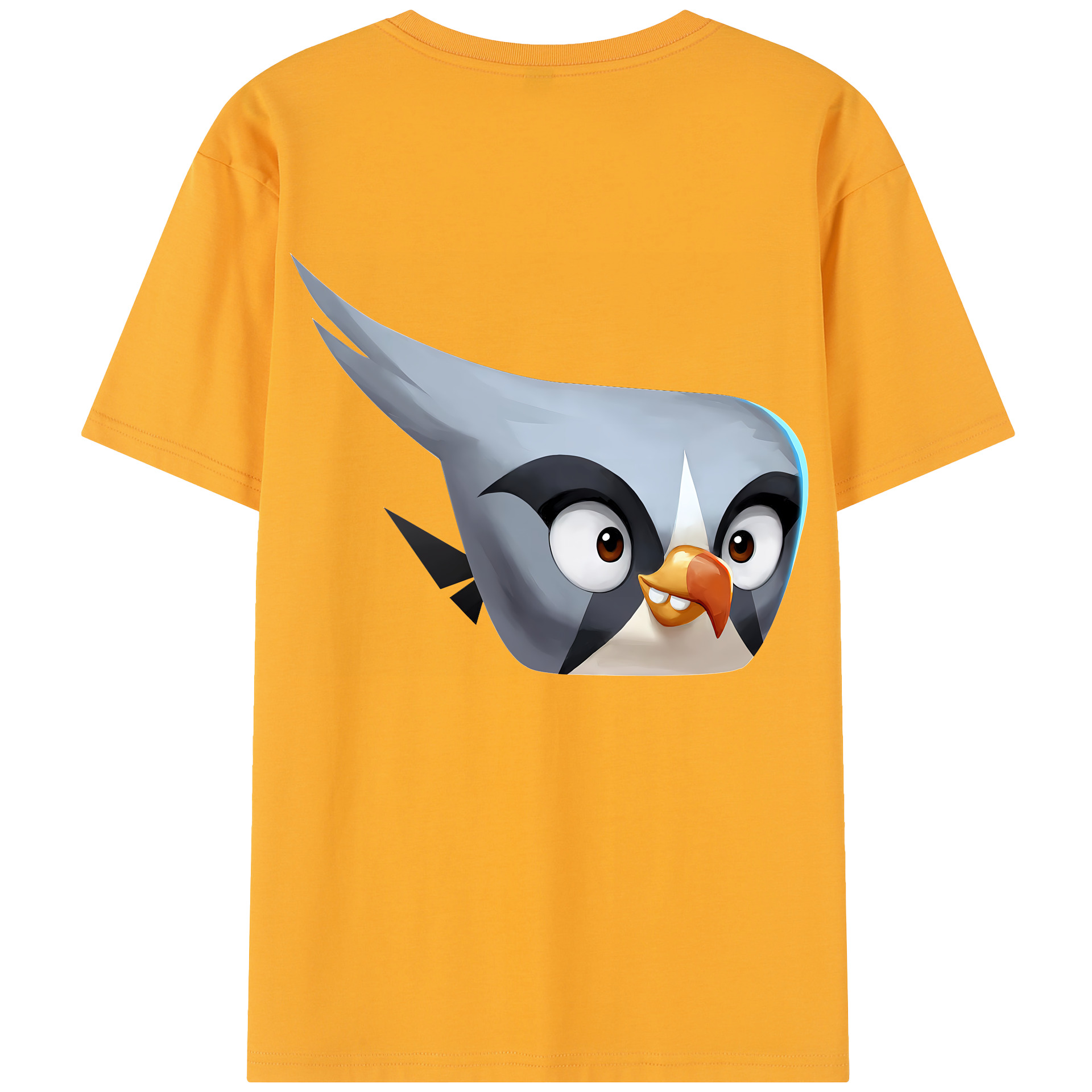 （画像用） Angry Birds アングリーバード レディース半袖Tシャツ(バックプリント)