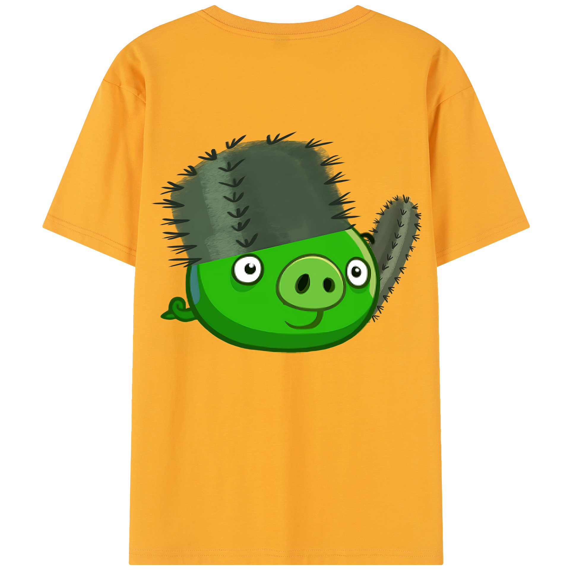 （画像用） Angry Birds アングリーバード レディース半袖Tシャツ(バックプリント)