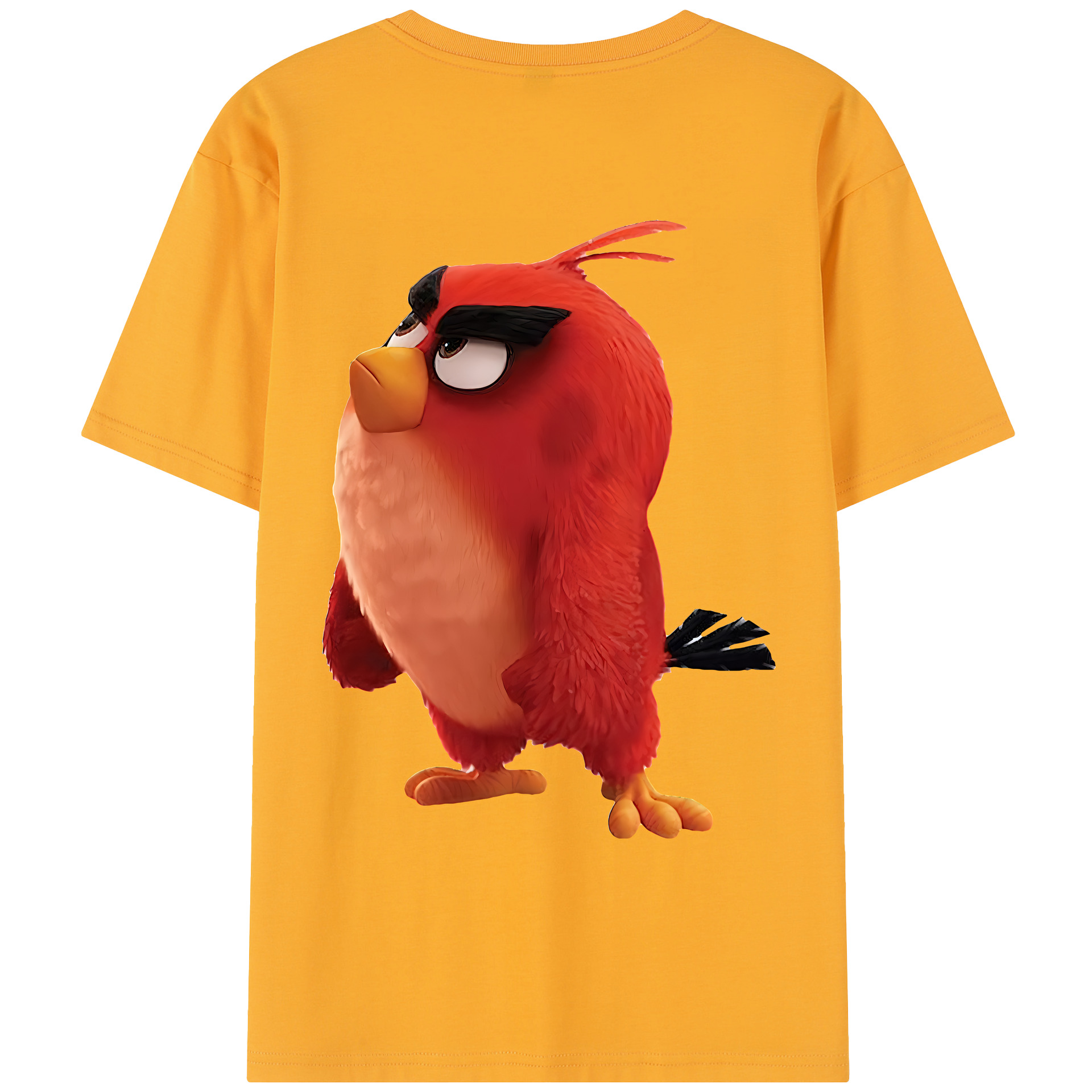 （画像用） Angry Birds アングリーバード レディース半袖Tシャツ(バックプリント)