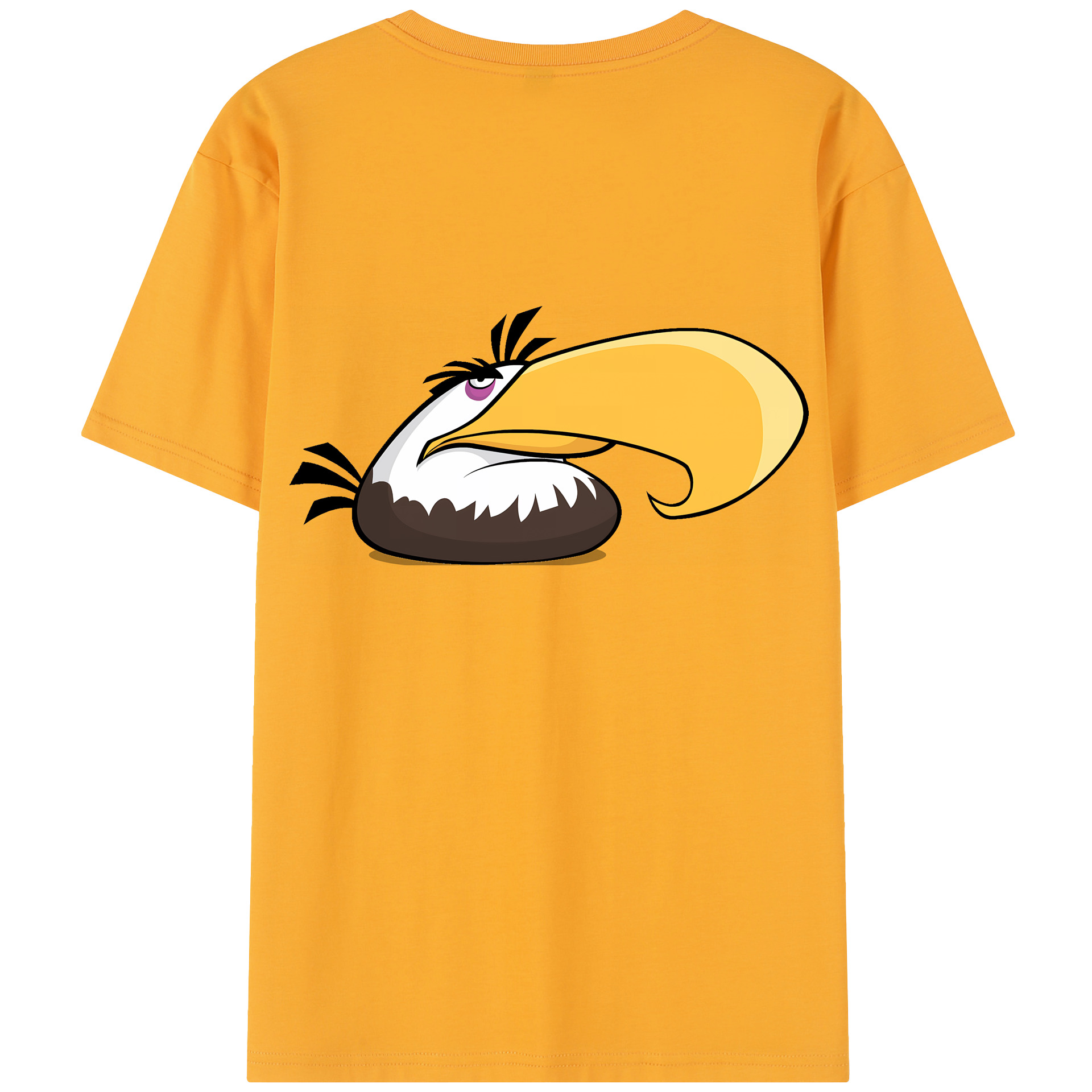 （画像用） Angry Birds アングリーバード レディース半袖Tシャツ(バックプリント)