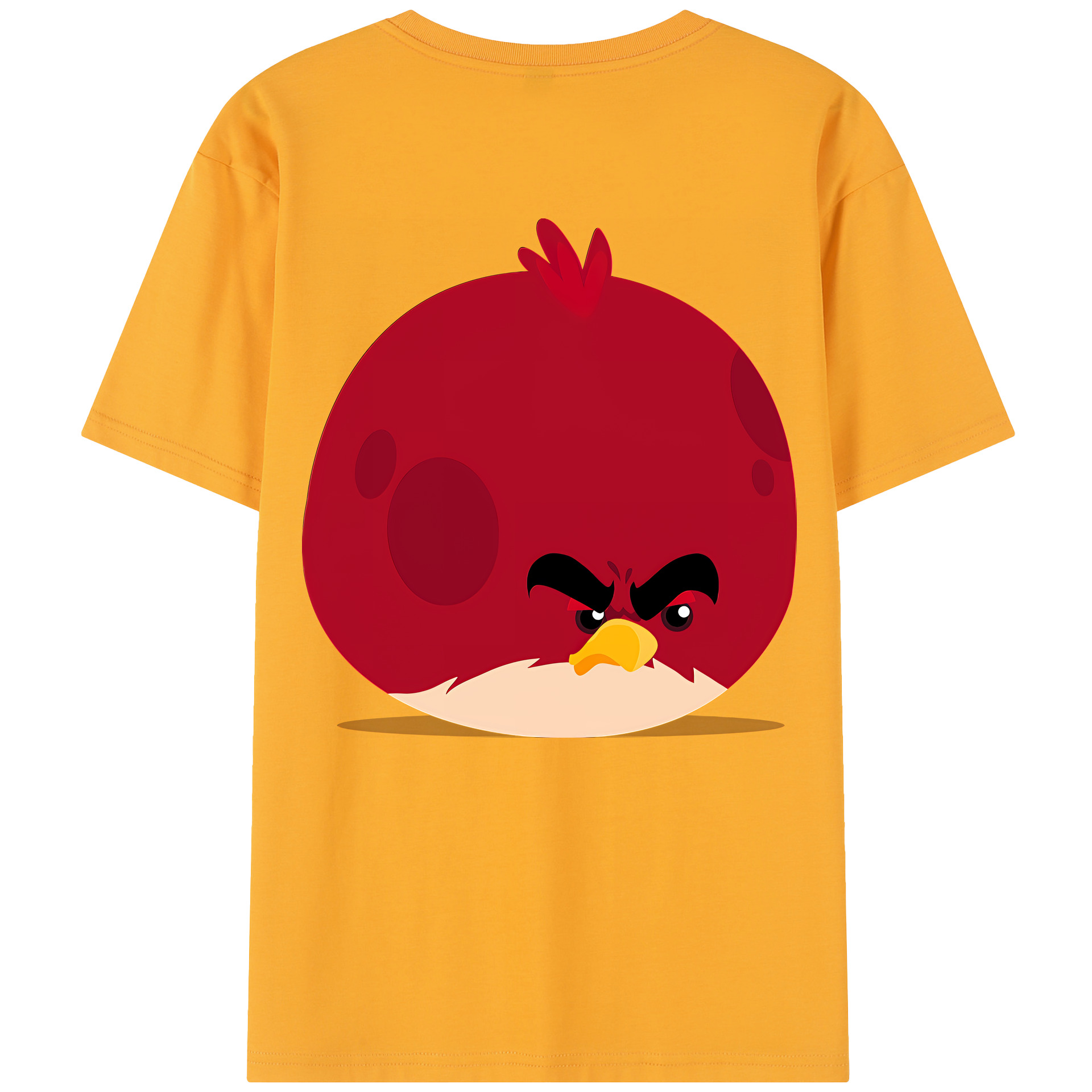 （画像用） Angry Birds アングリーバード レディース半袖Tシャツ(バックプリント)