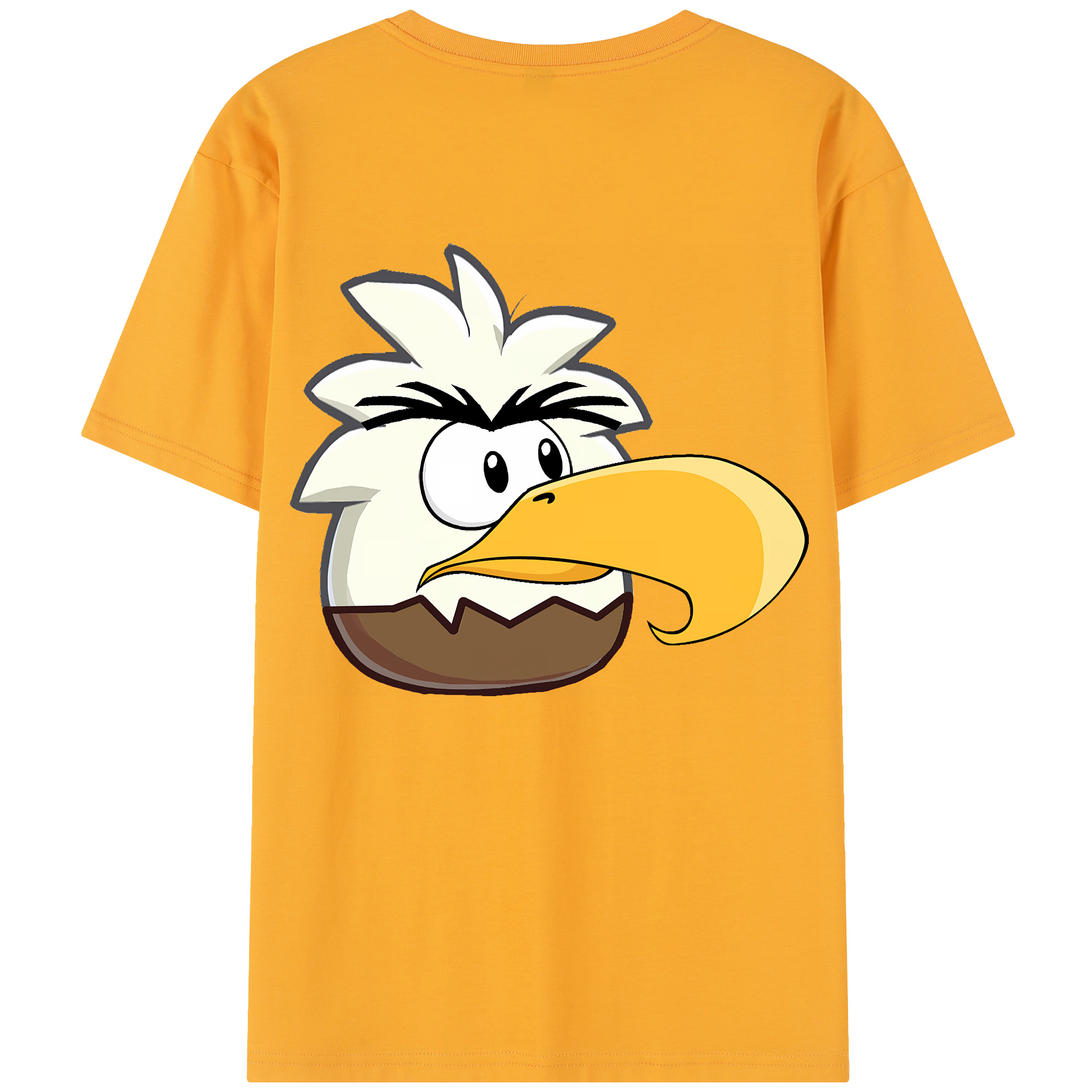 （画像用） Angry Birds アングリーバード レディース半袖Tシャツ(バックプリント)