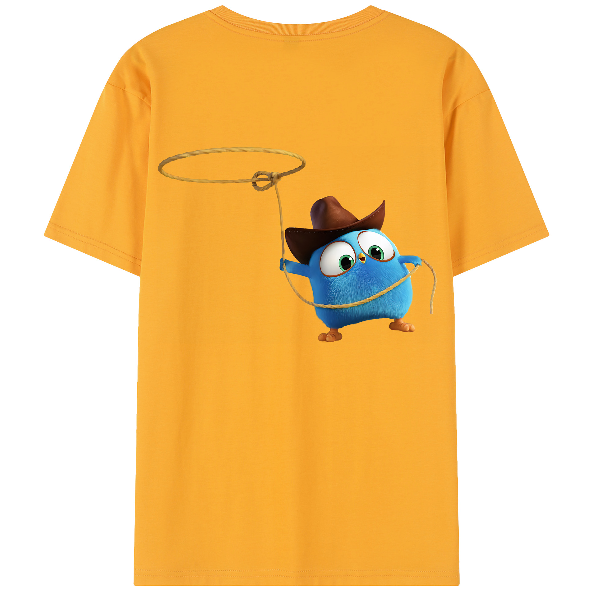 （画像用） Angry Birds アングリーバード レディース半袖Tシャツ(バックプリント)