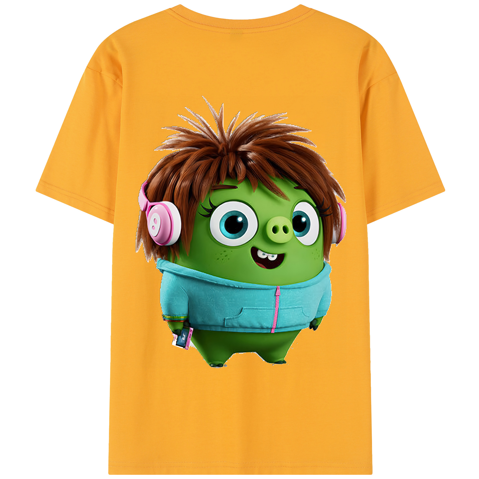（画像用） Angry Birds アングリーバード レディース半袖Tシャツ(バックプリント)