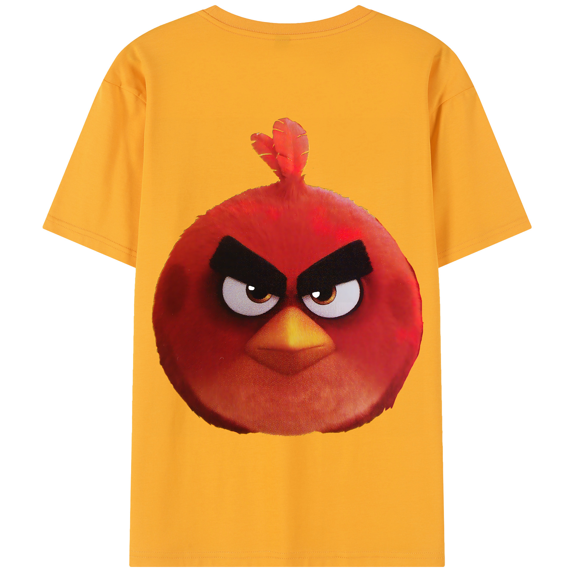 （画像用） Angry Birds アングリーバード レディース半袖Tシャツ(バックプリント)