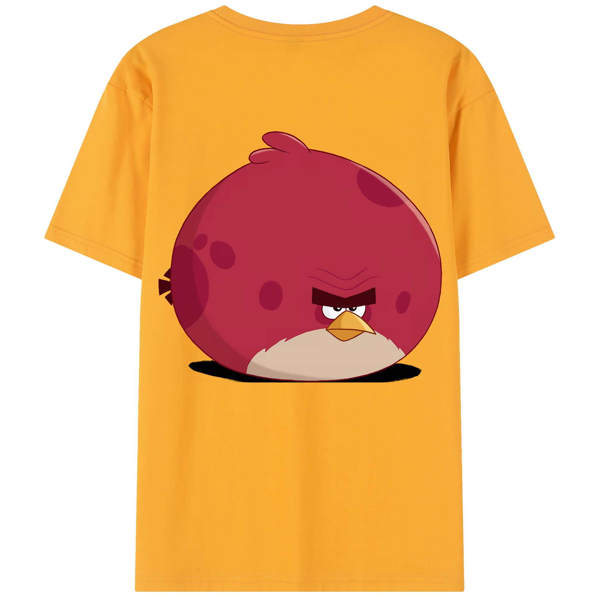 （画像用） Angry Birds アングリーバード レディース半袖Tシャツ(バックプリント)